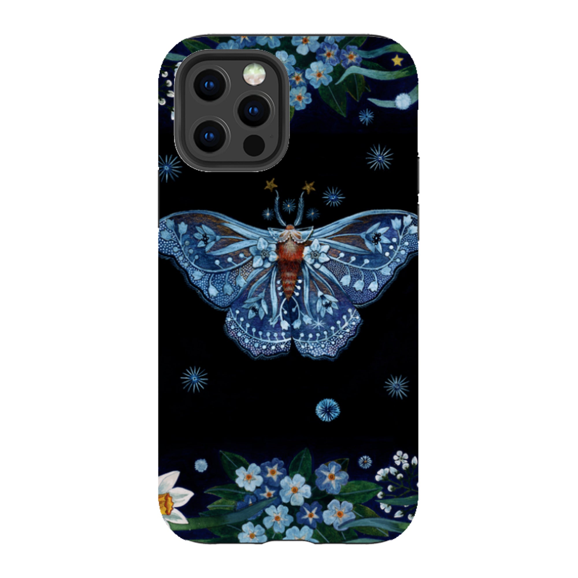 iPhone Tough Case - Night Moth By Maria Matos
