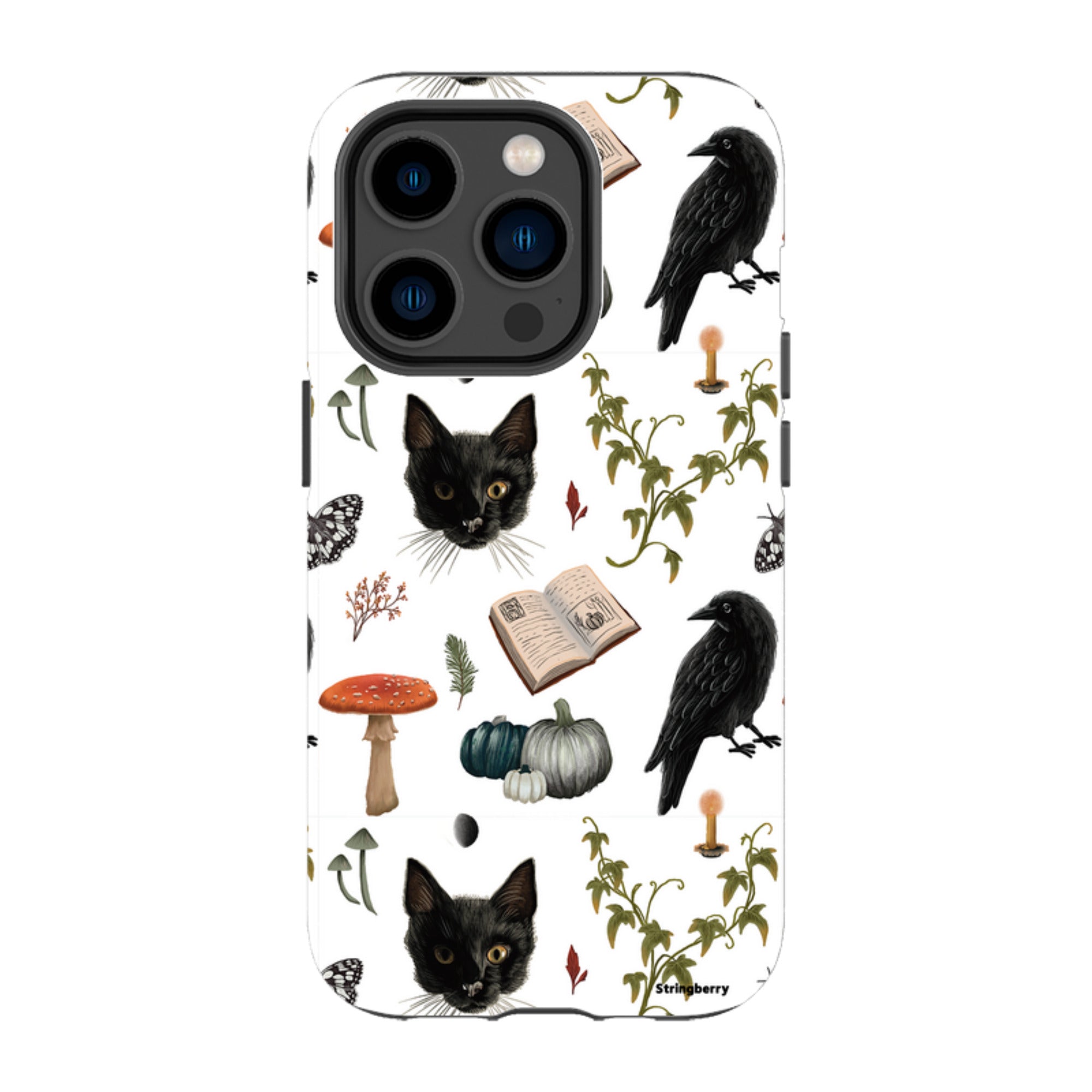 iPhone MagSafe Tough Case -  Halloween Pattern II By Anna Stead