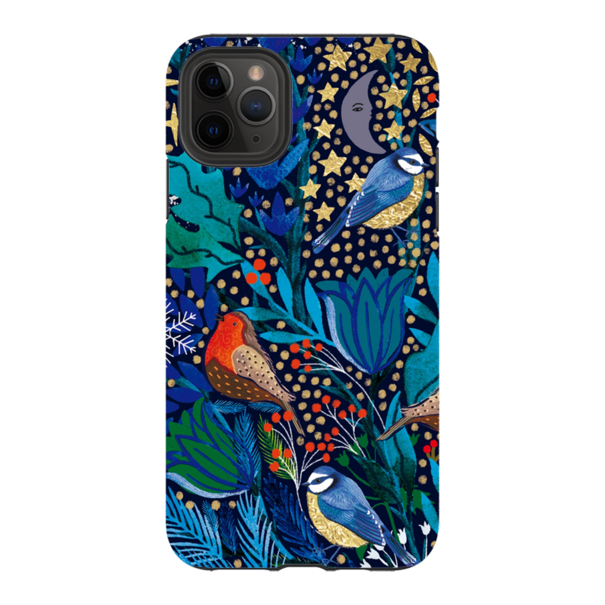 iPhone Tough Case - Xmas Robin I By Emma Frances Grant