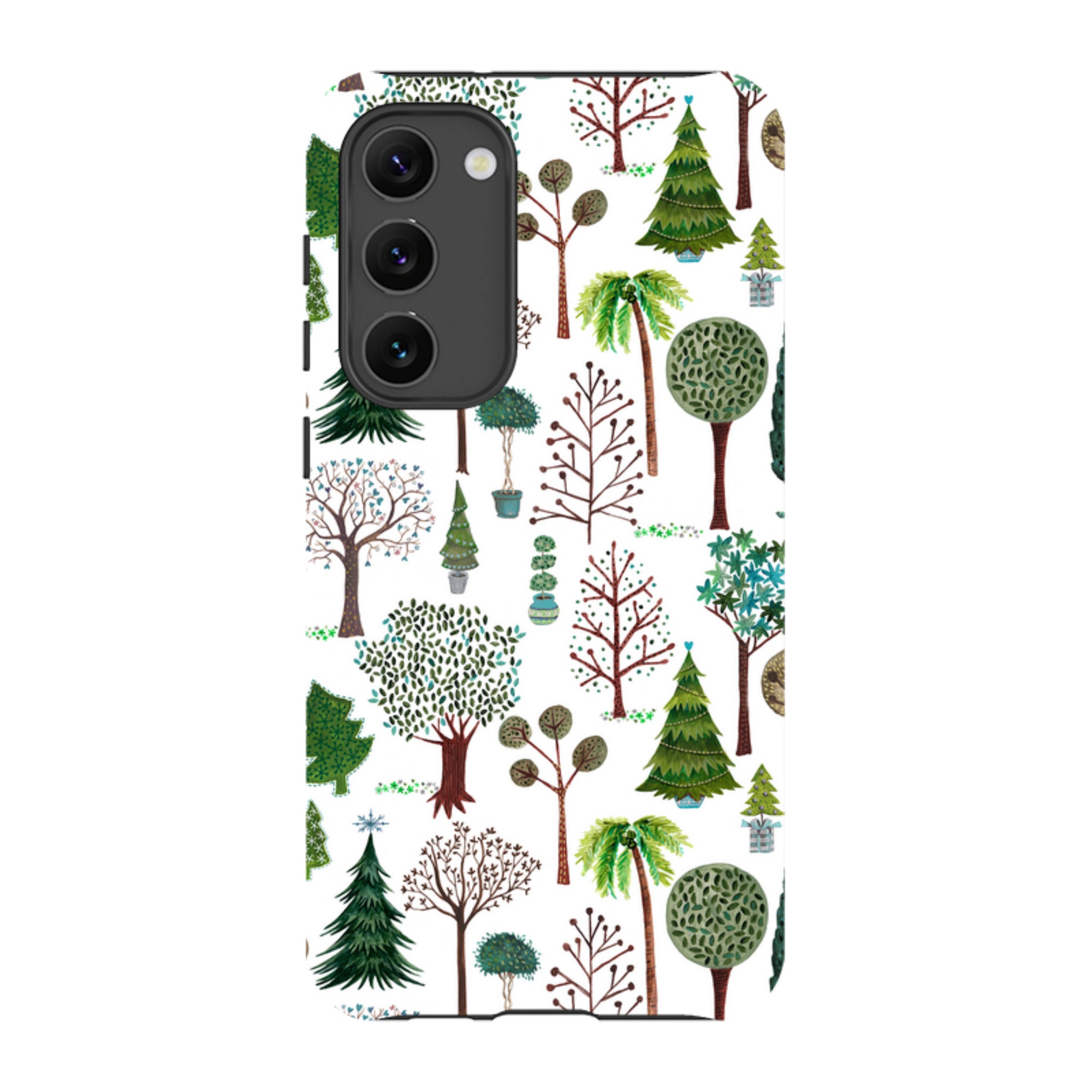 Samsung Tough Case - Xmas Trees By Caroline Bonne Muller