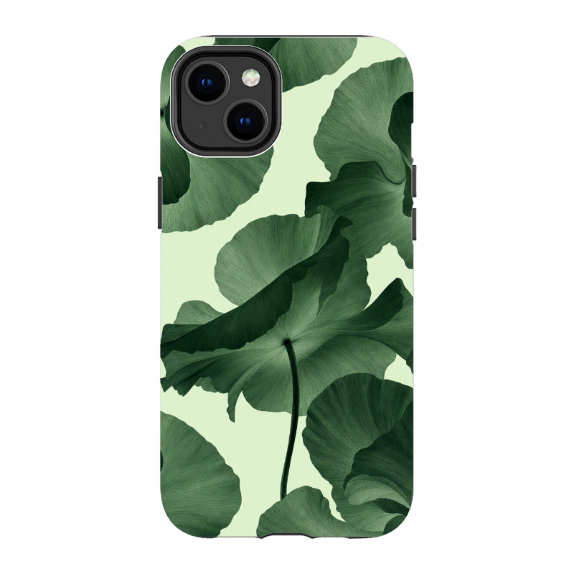 iPhone Tough Case - Sage Green Poppy