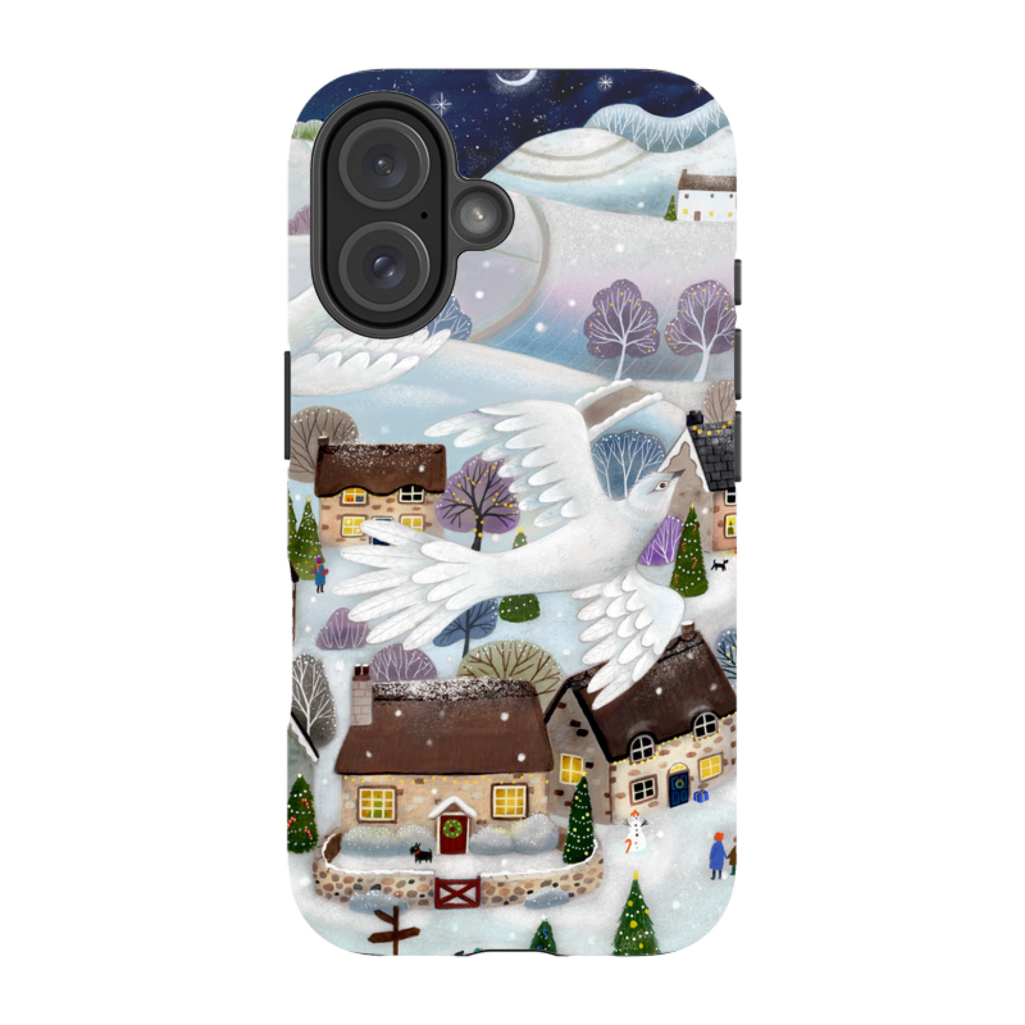 iPhone Tough Case - Advent Doves By Bex Parkin