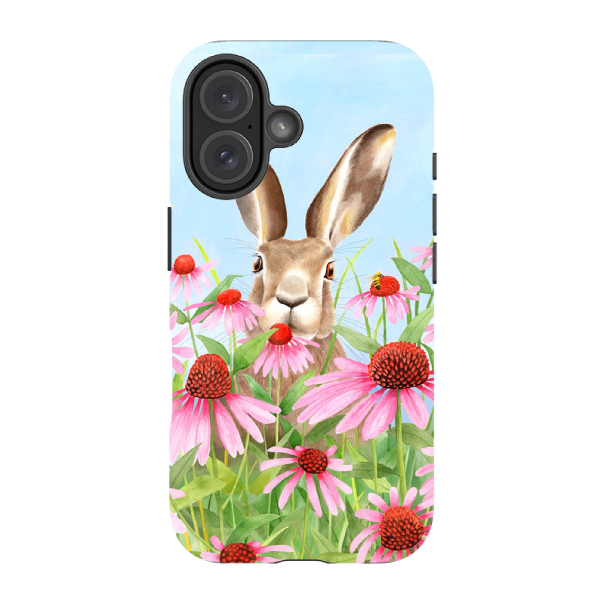 iPhone Tough Case - Summer Hare By Bex Parkin