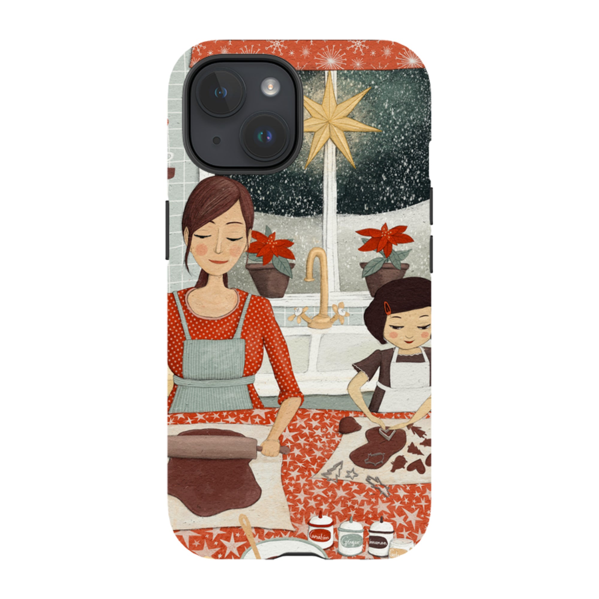 iPhone Tough Case - Sugar and Spice By Maja Lindberg
