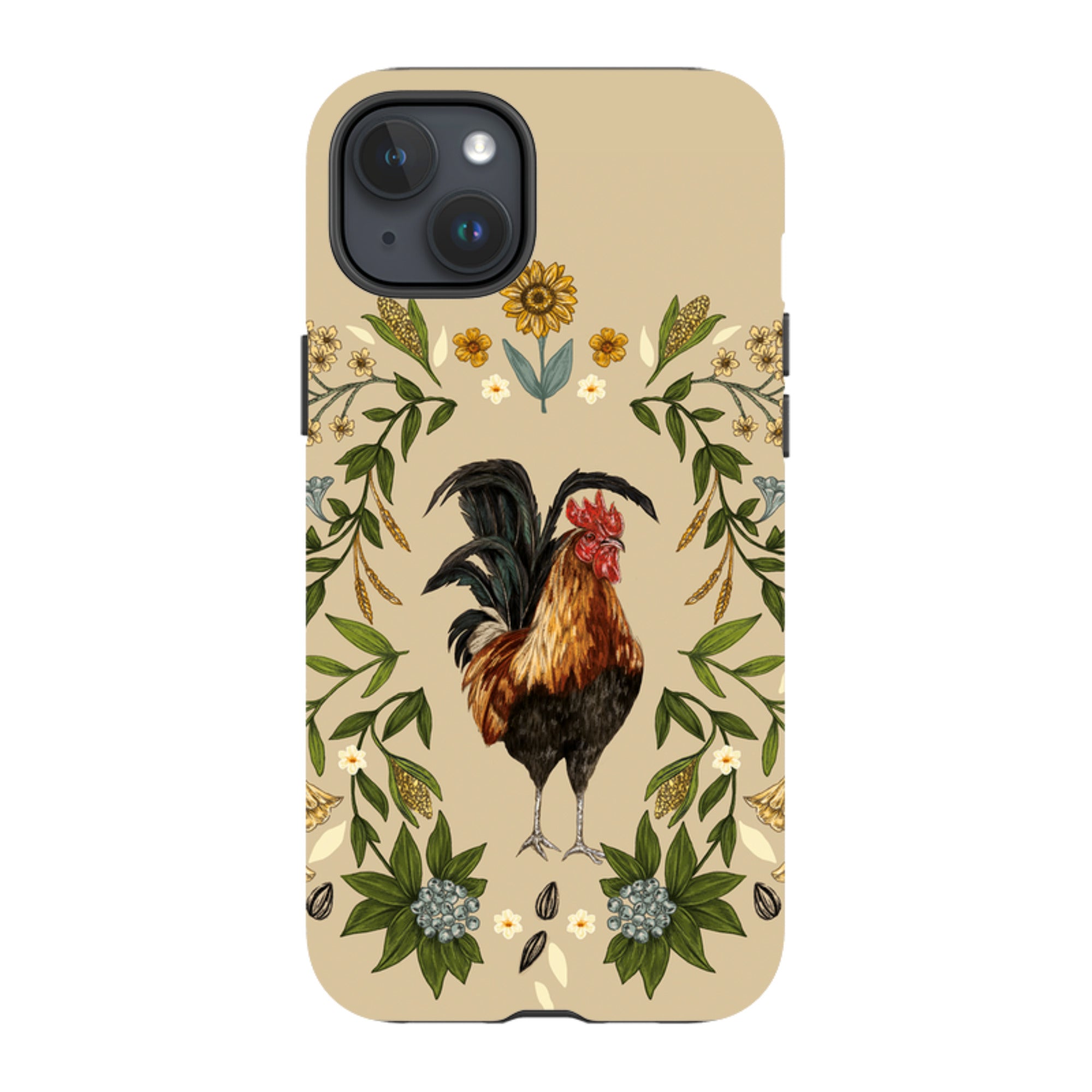 iPhone Tough Case - Rooster By Jade Mosinski