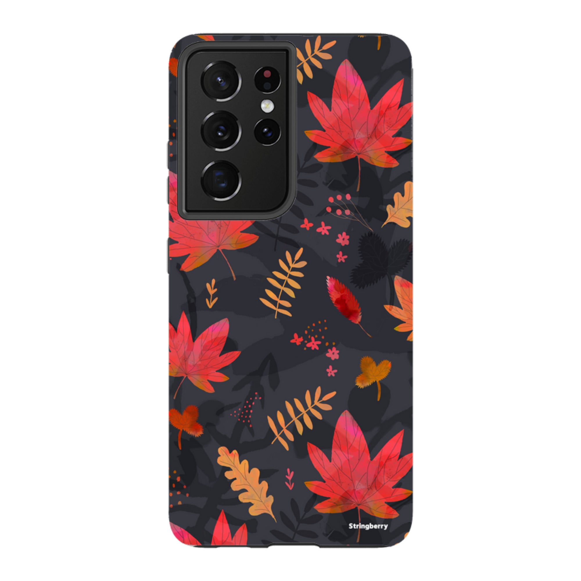 Samsung Tough Case - Autumn Leaves Dark