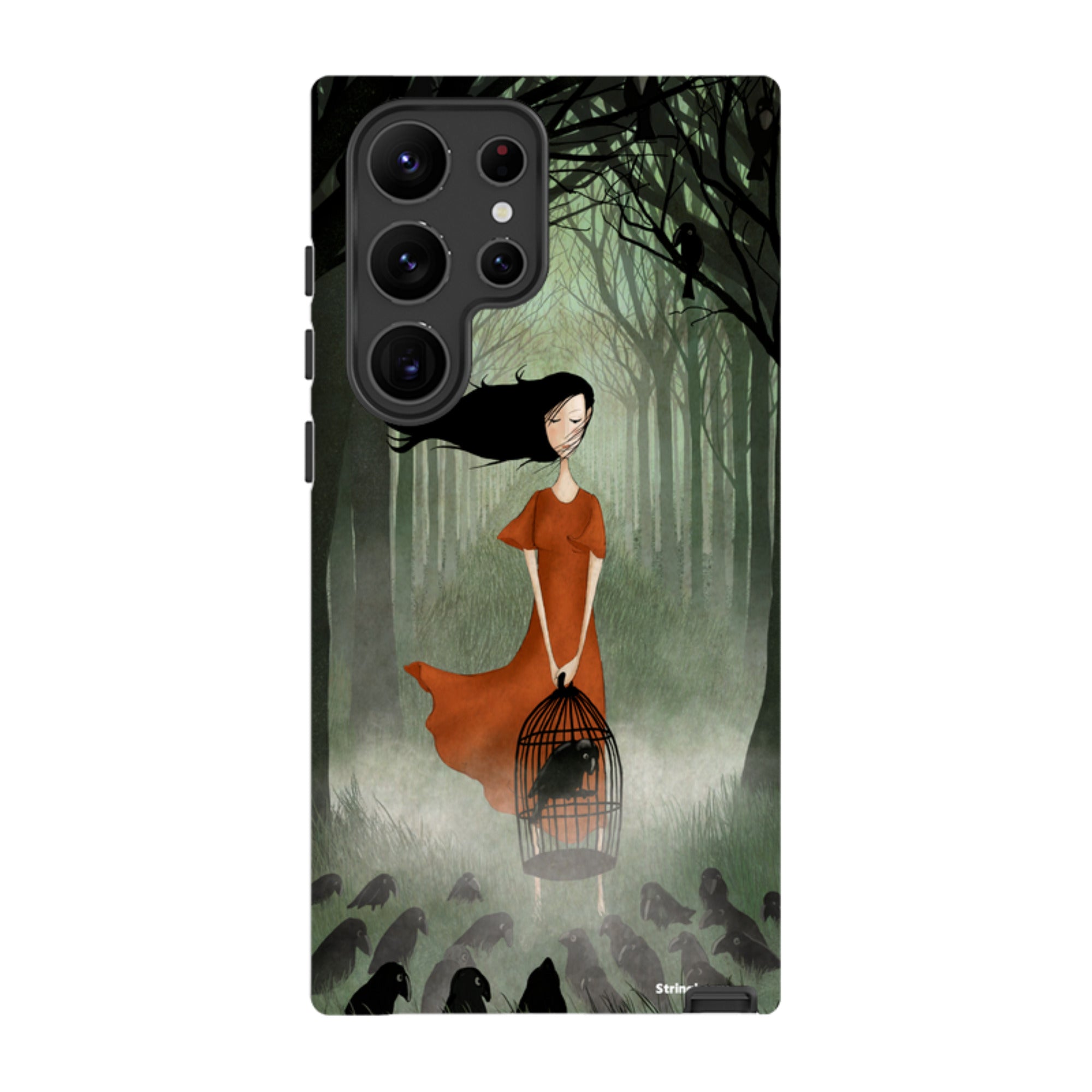 Samsung Tough Case - The Raven Girl By Maja Lindberg