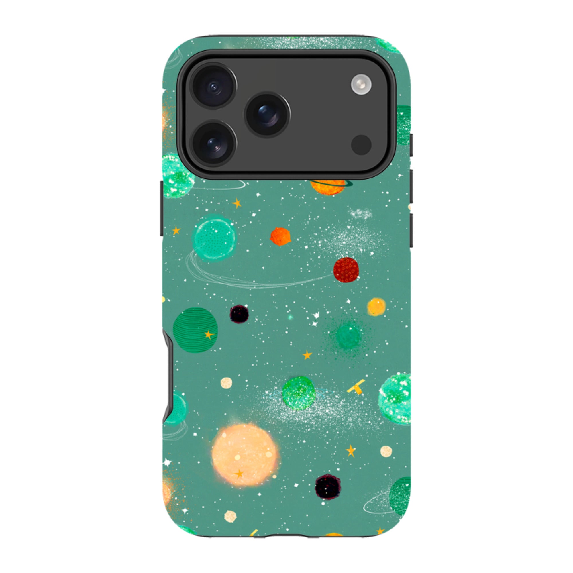 iPhone Tough Case - Far Far Away Green By Katherine Quinn