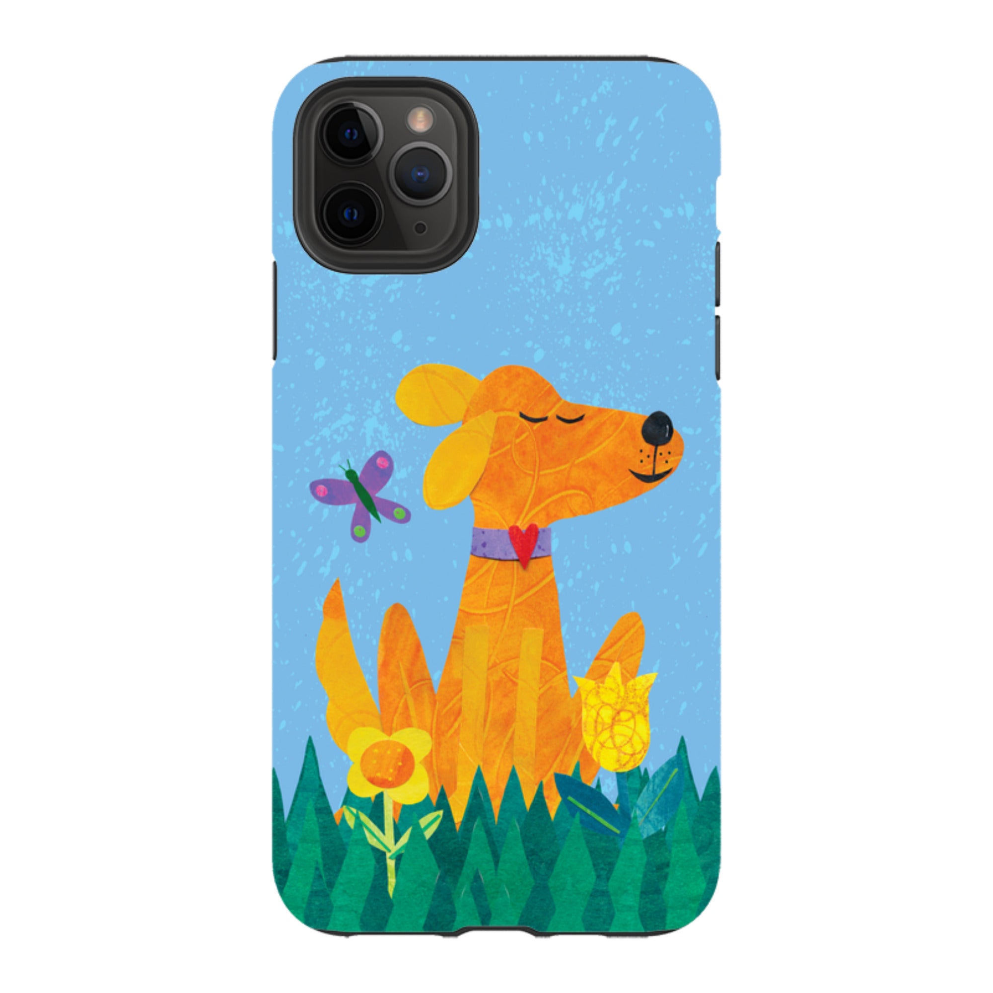 iPhone Tough Case - Pup in the grass By Tracey English
