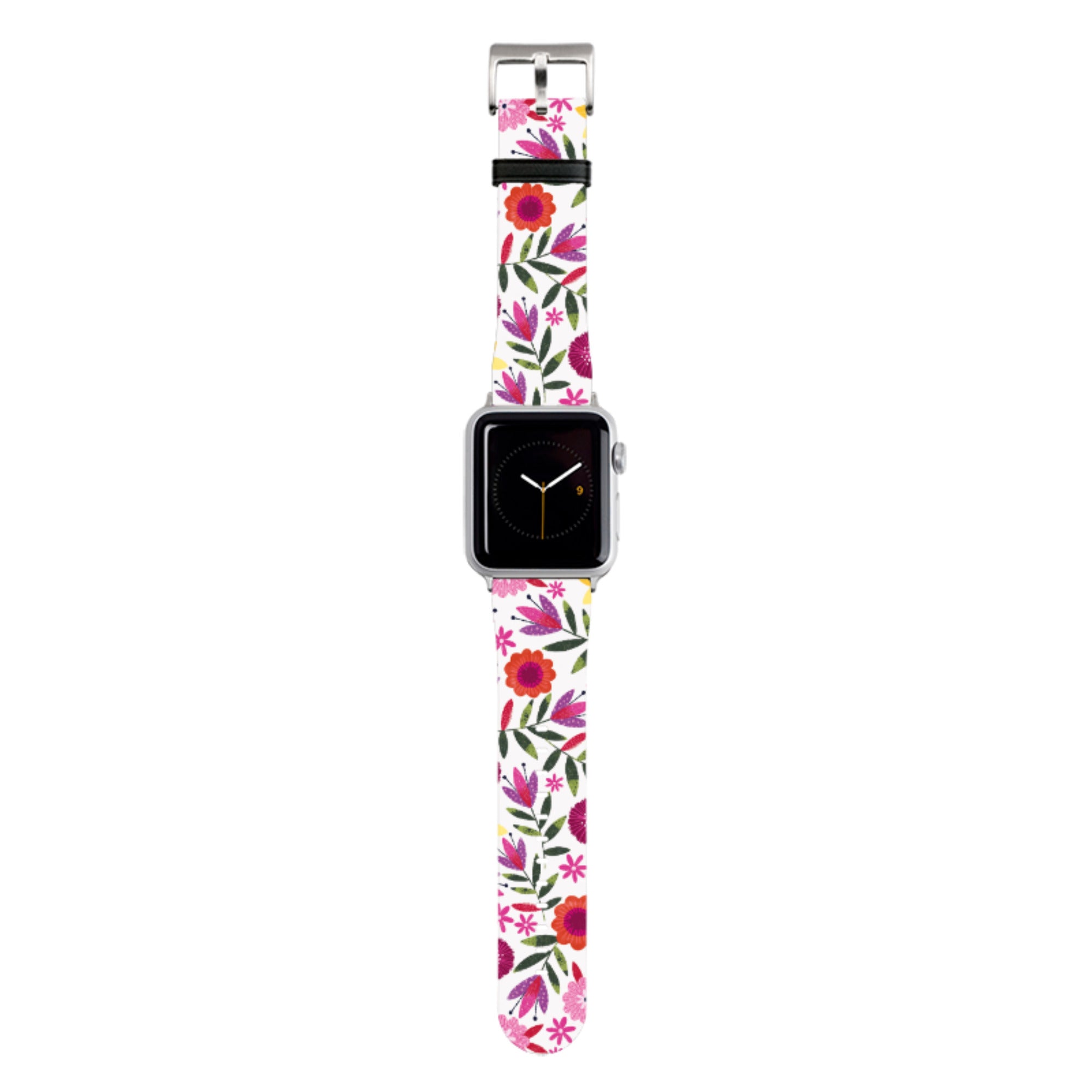 Scattered Flowers II Apple Watch Strap By Ali Brookes