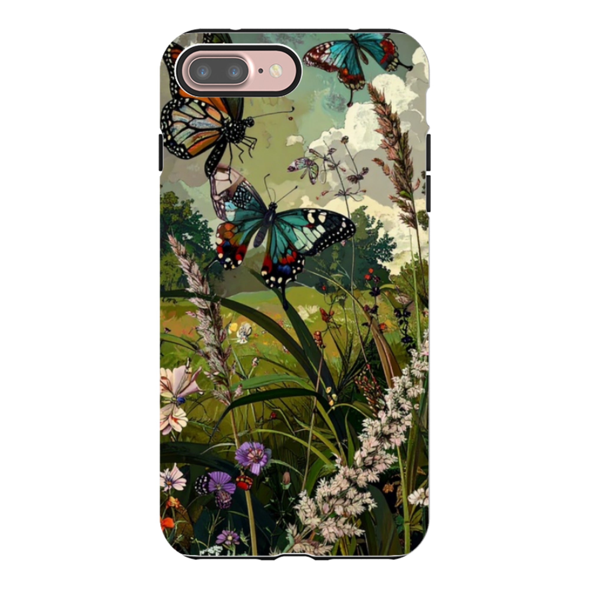 iPhone Tough Case - Green Vyne Tall Grass