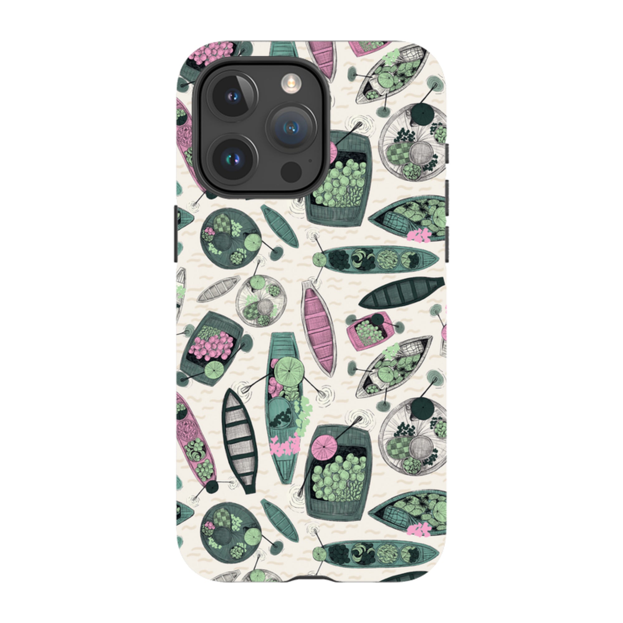 iPhone Tough Case - Floating Markets B By Jade Mosinski
