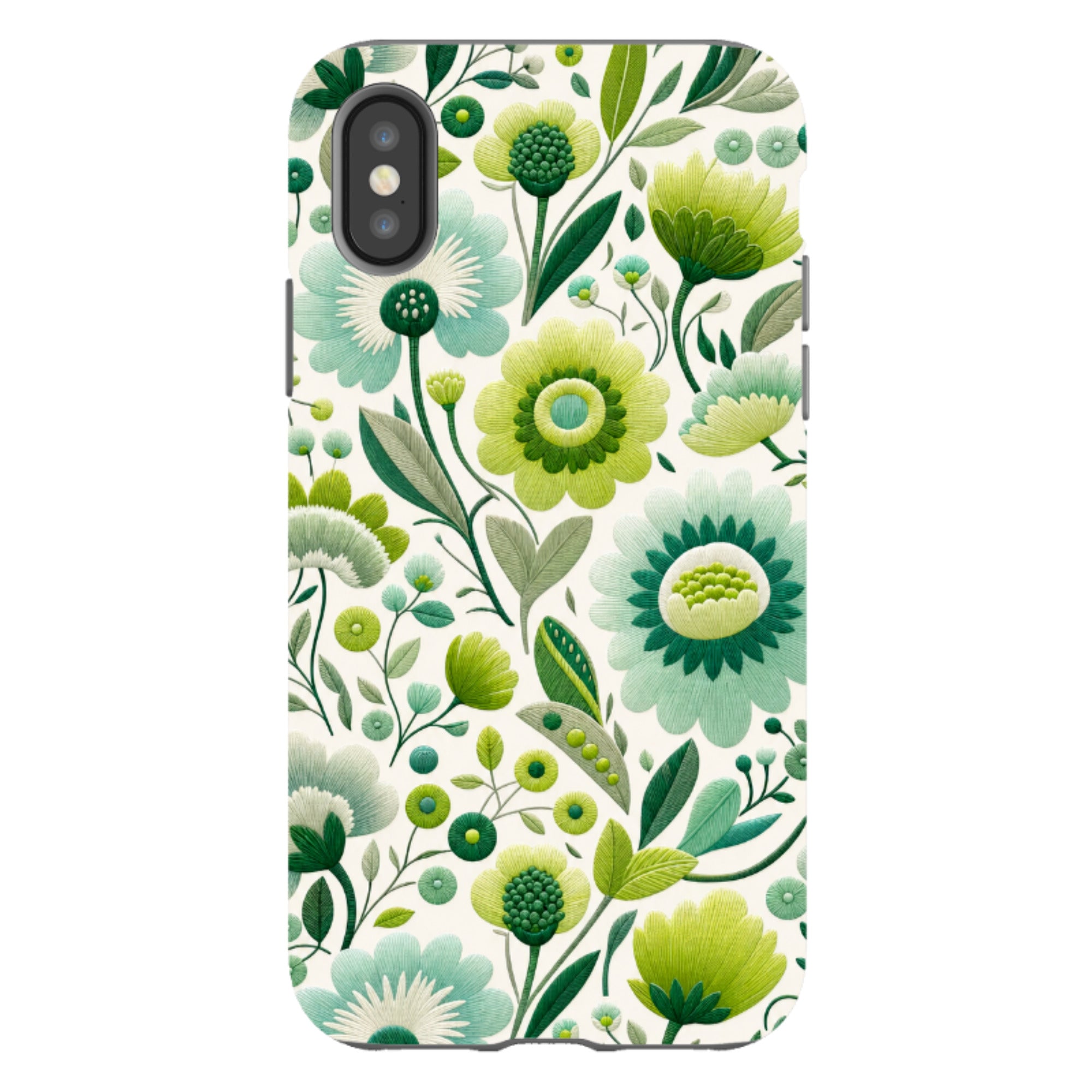 iPhone Tough Case - Folk Art Floral