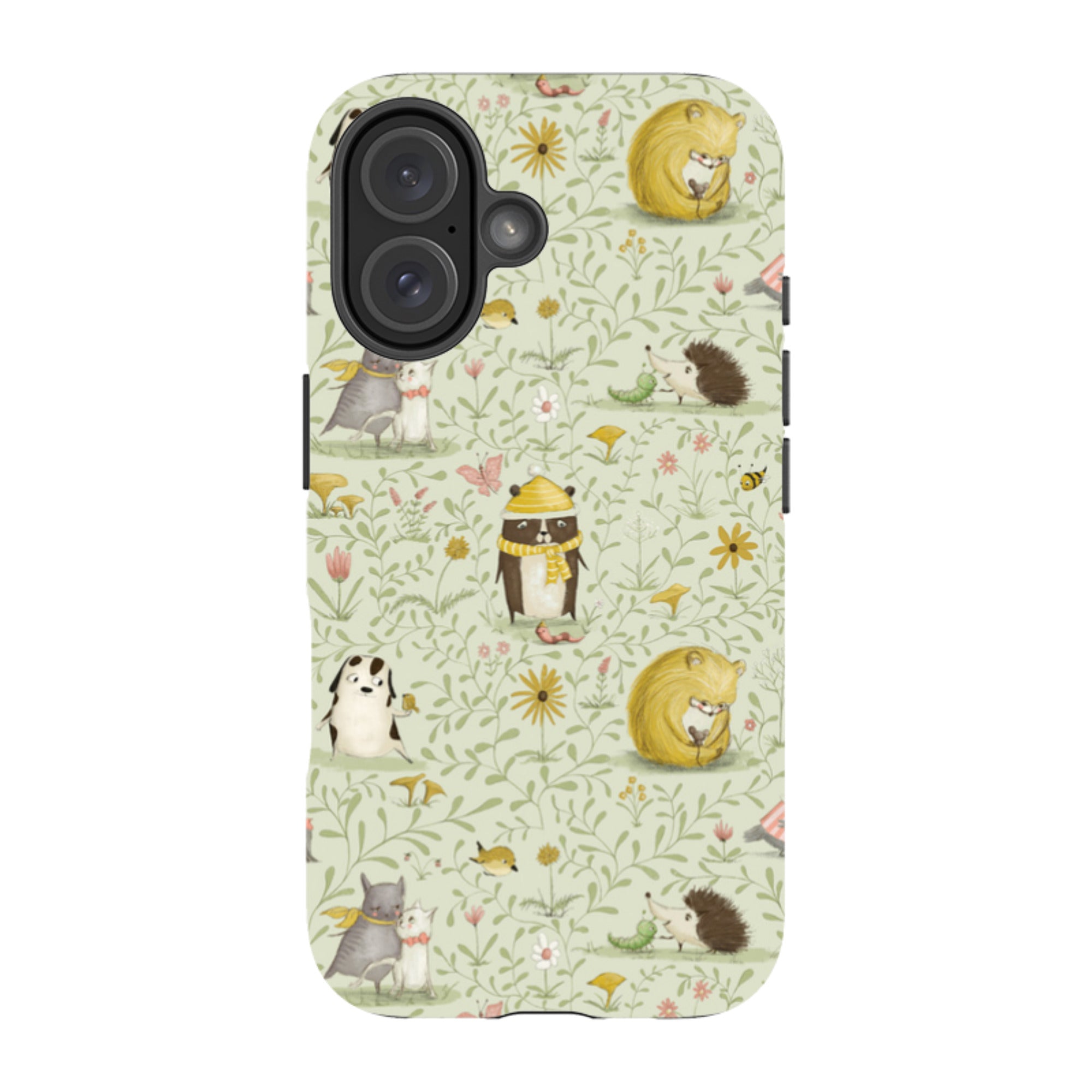 iPhone Tough Case - Animal Meetings By Maja Lindberg