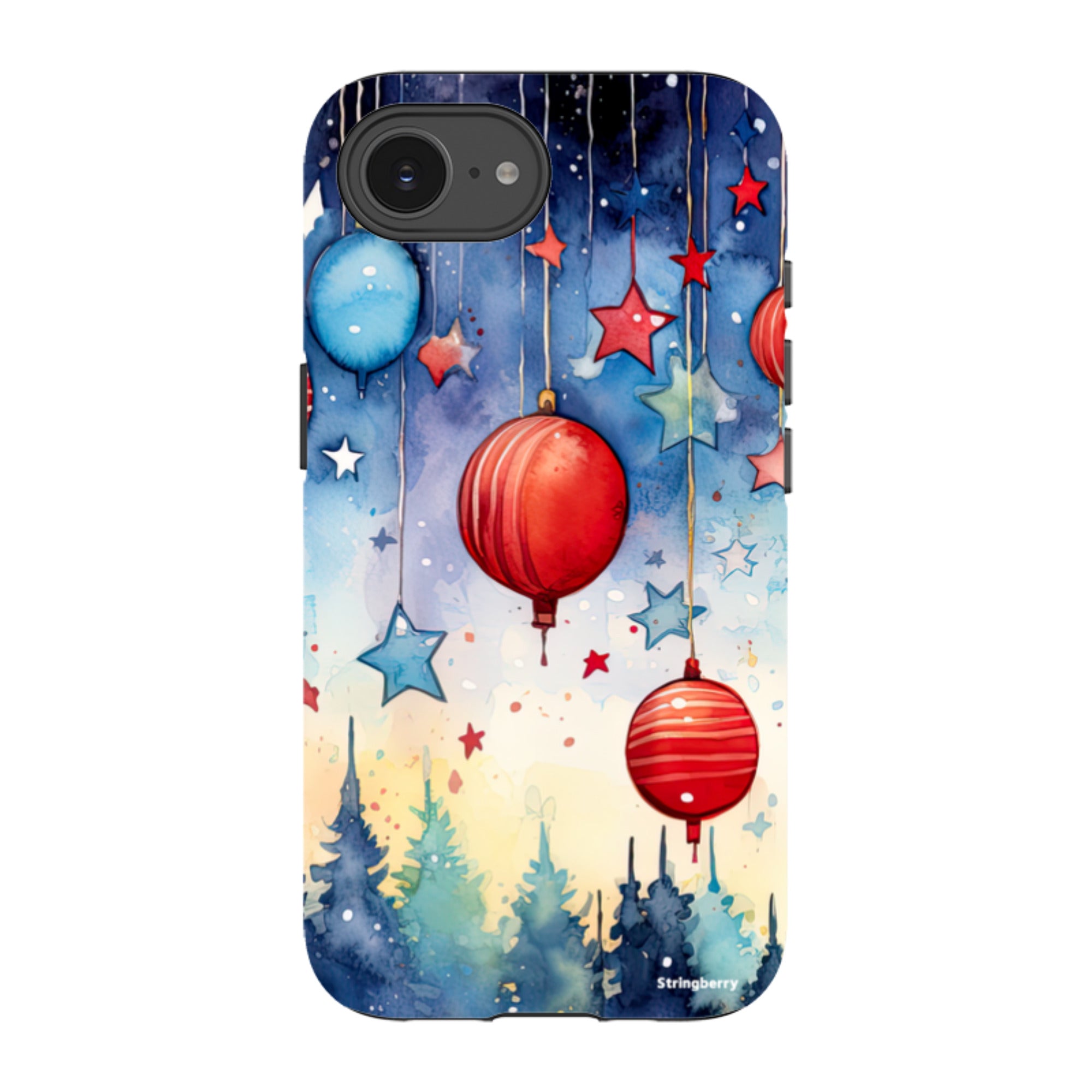 iPhone Tough Case - Bauble Forest