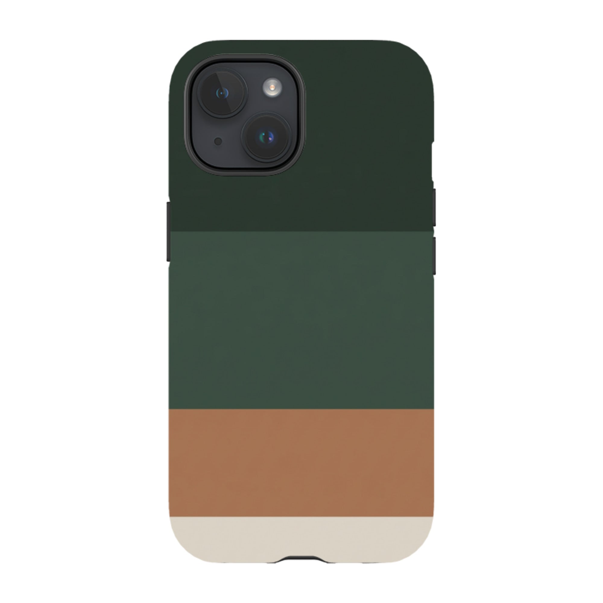 iPhone Tough Case - Dark Forest Green Gradient