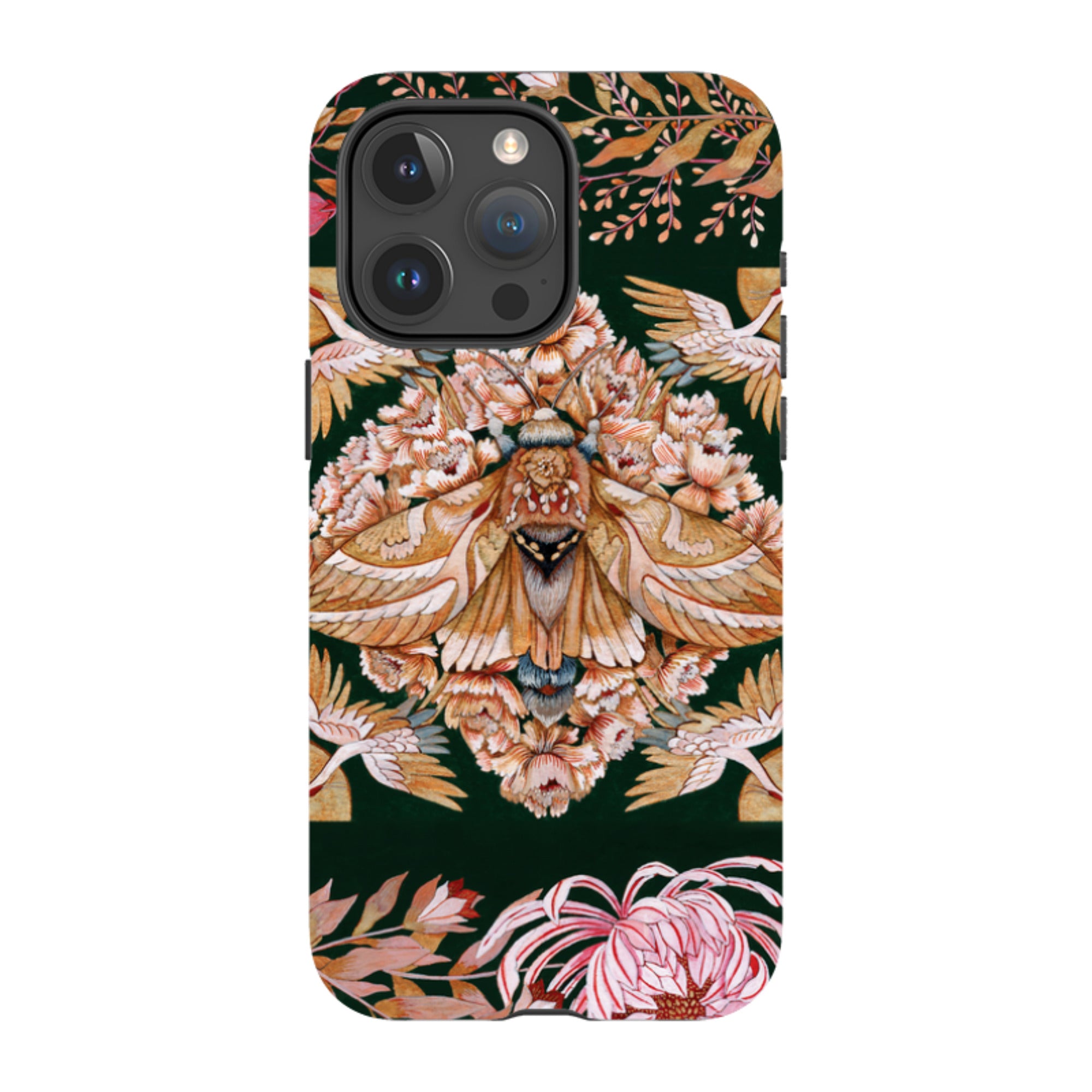 iPhone MagSafe Tough Case -  Golden Moth By Maria Matos