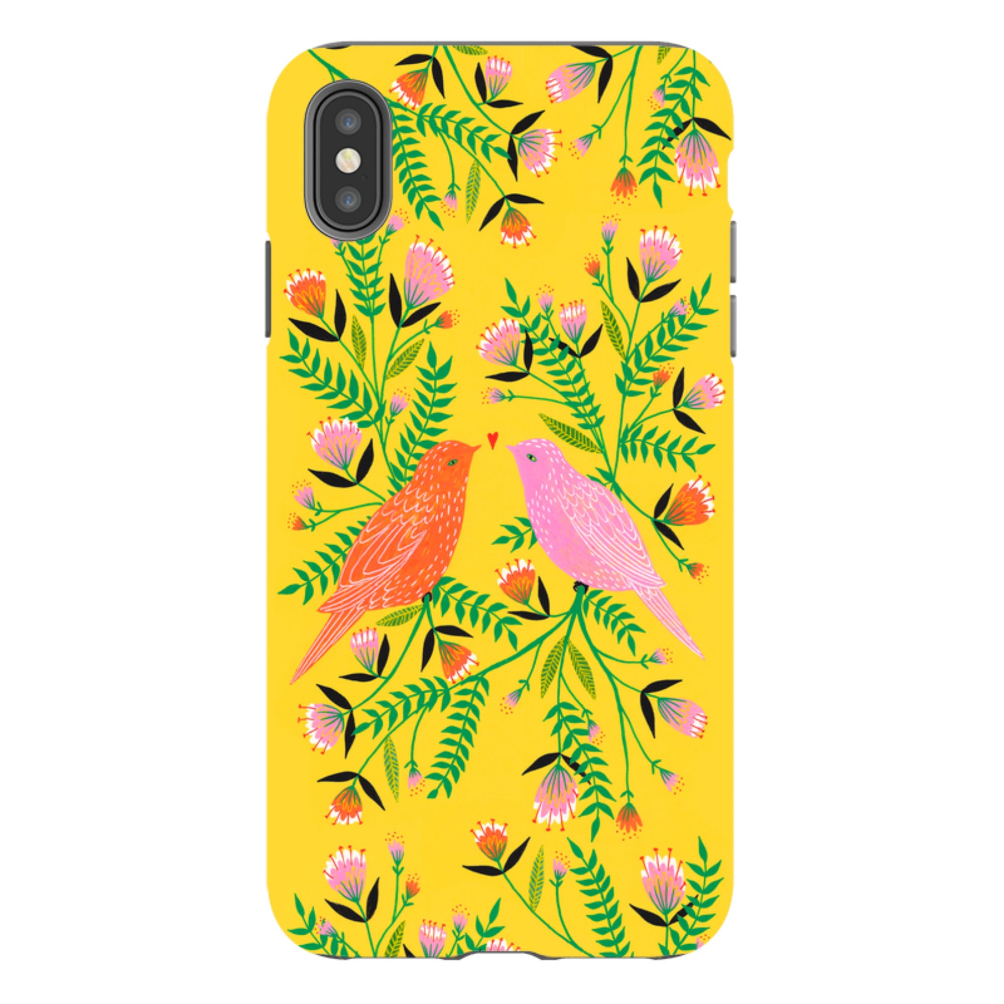 iPhone Tough Case - Love Birds By Lee Foster Wilson