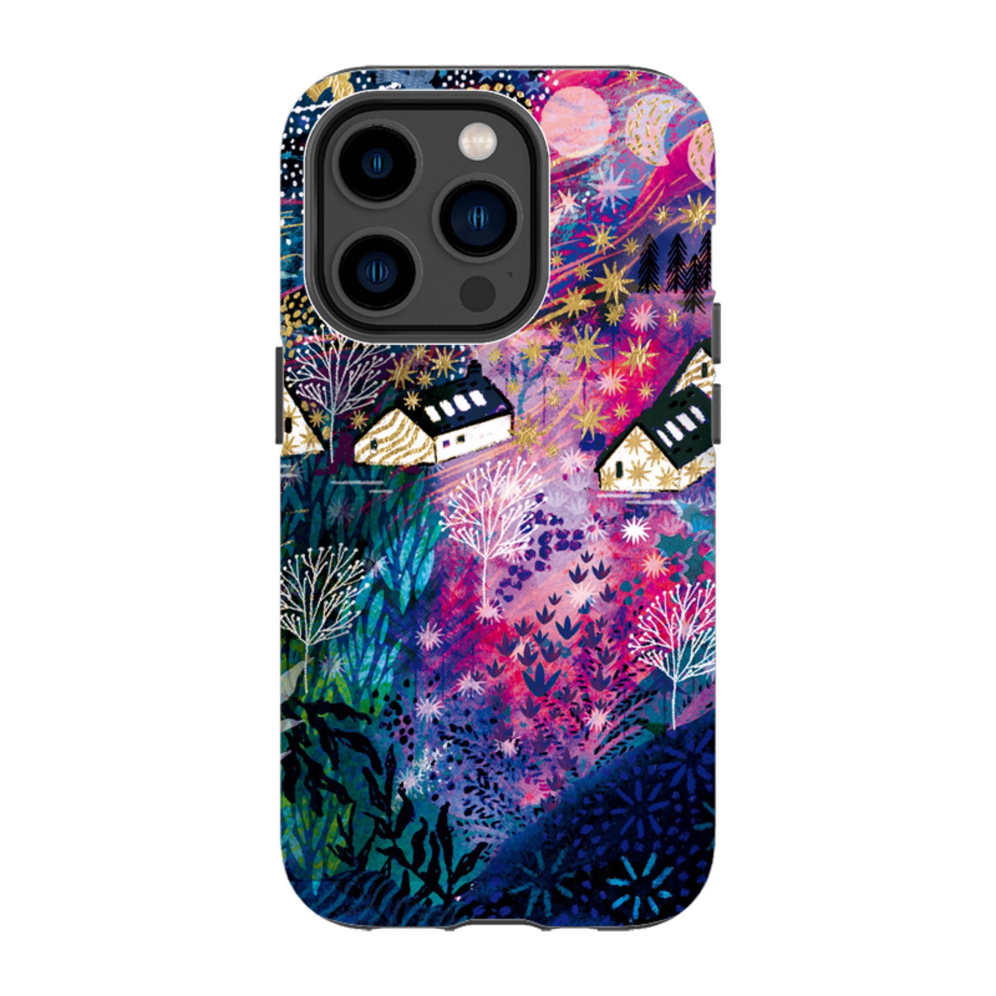 iPhone Tough Case - Northern Lights By Emma Frances Grant