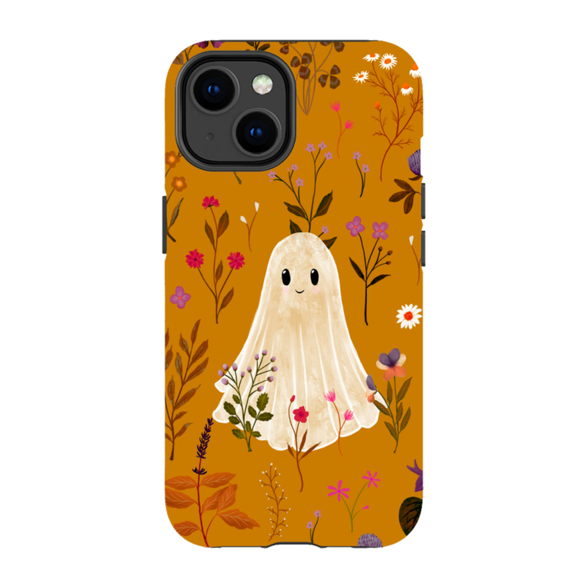 iPhone Tough Case - Ghost in the Garden - Spice Multi By Katherine Quinn
