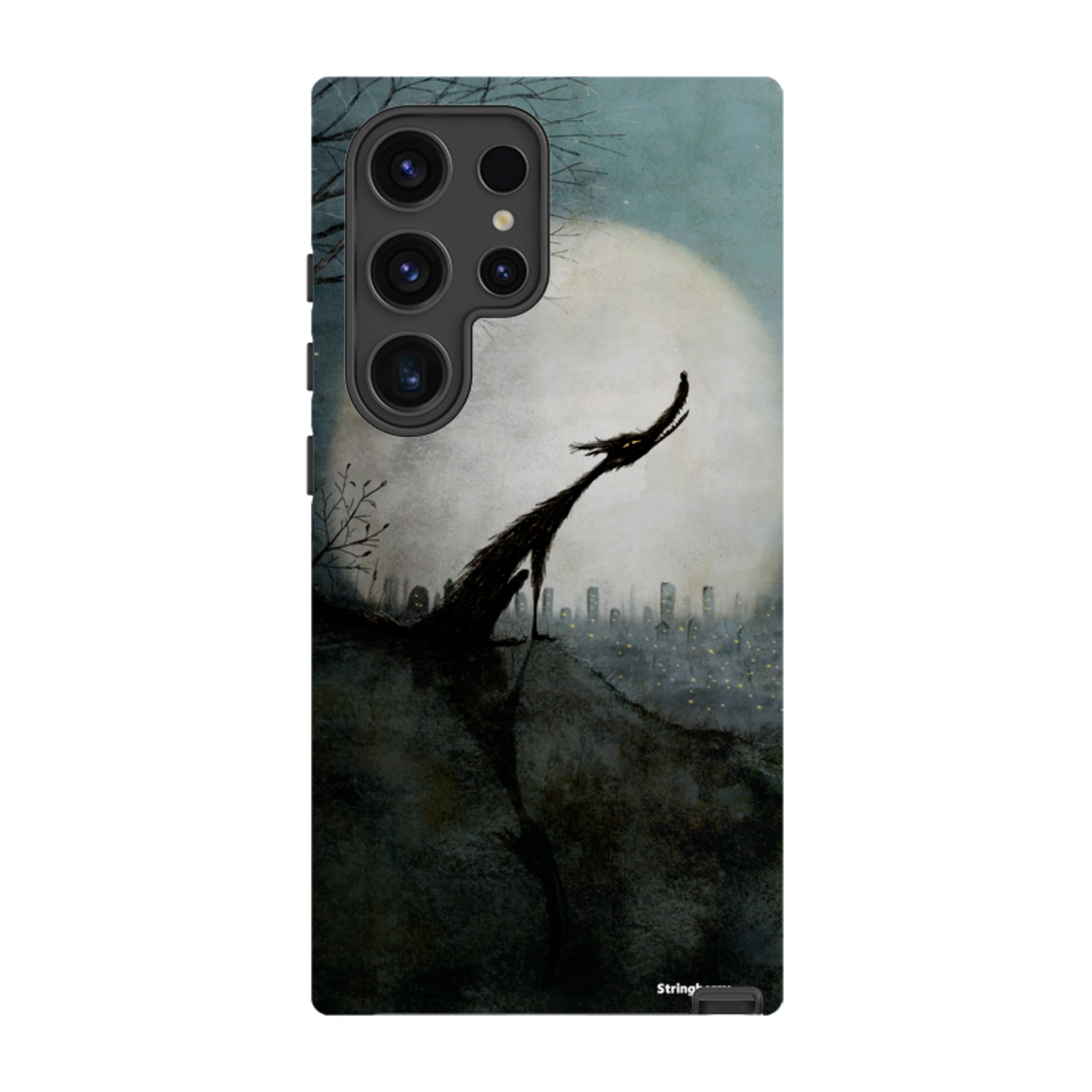 Samsung Tough Case - Wolf Moon By Maja Lindberg