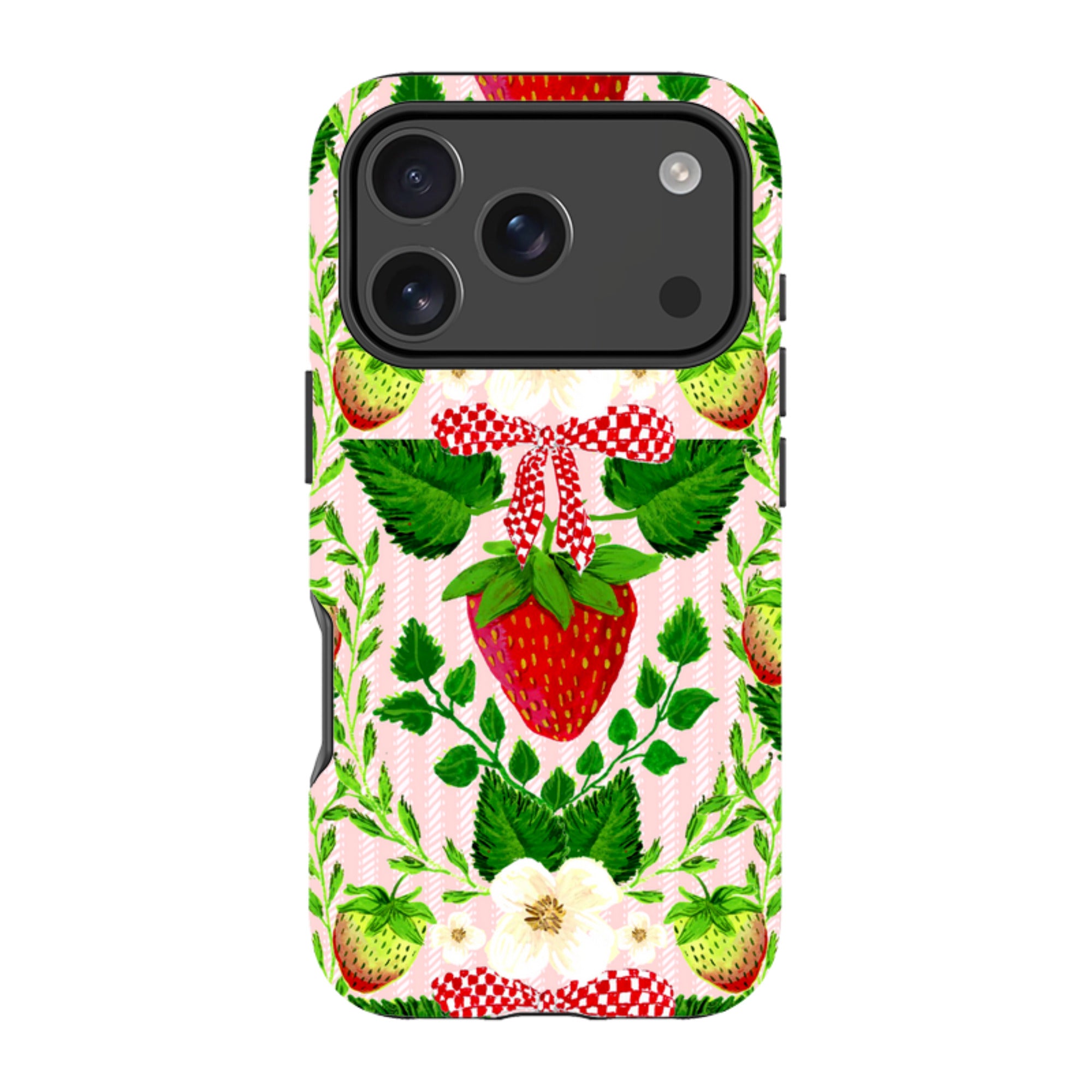 iPhone MagSafe Tough Case - Strawberries I By Abby Jacobs