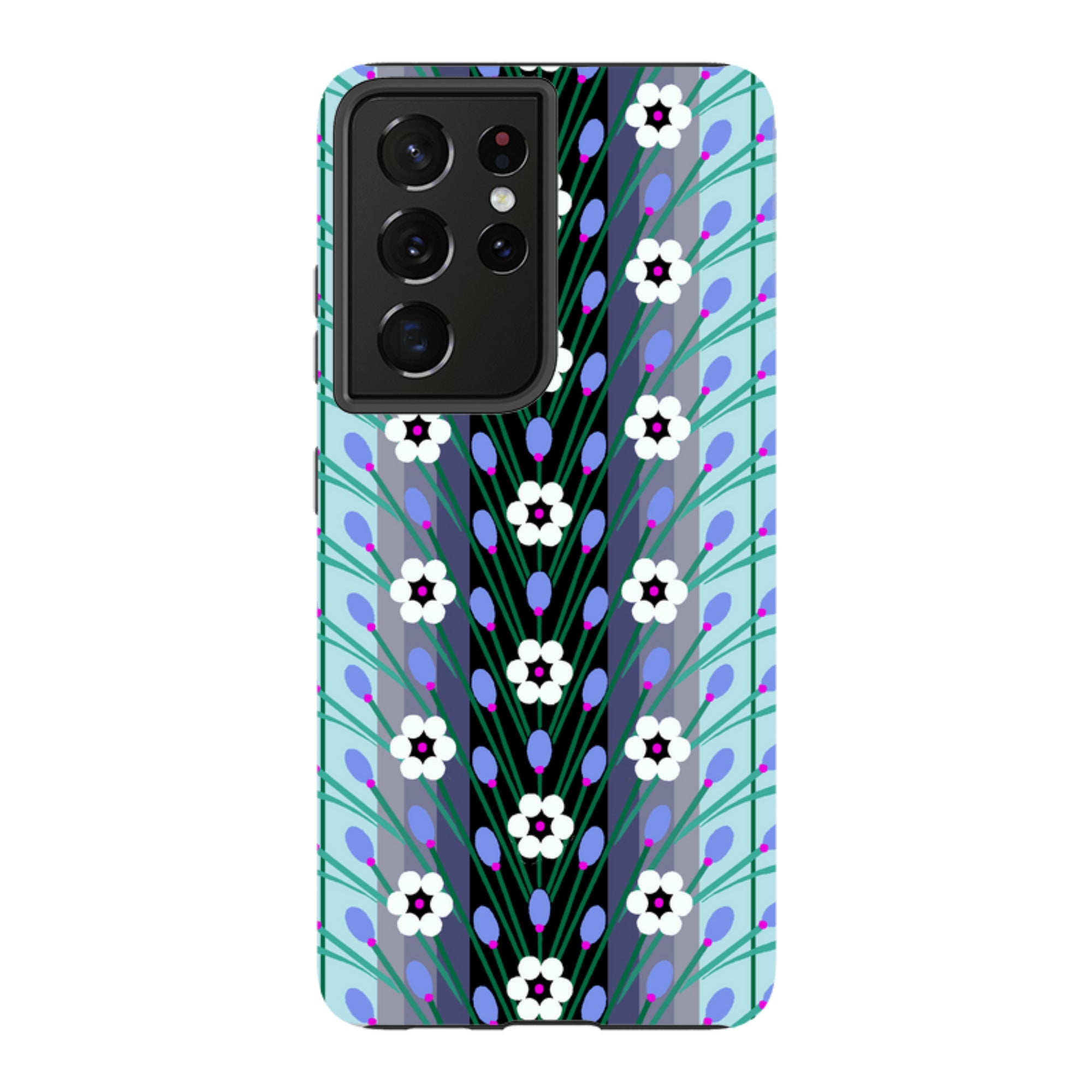 Samsung Tough  Case - Lavender Blue By Cressida Bell