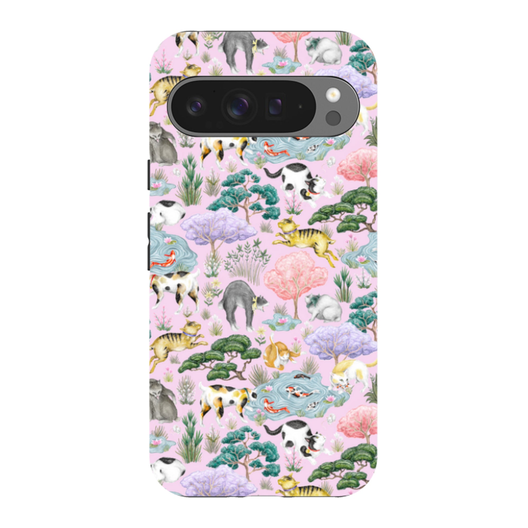 Google Tough Case - Cat Garden By Catherine Rowe