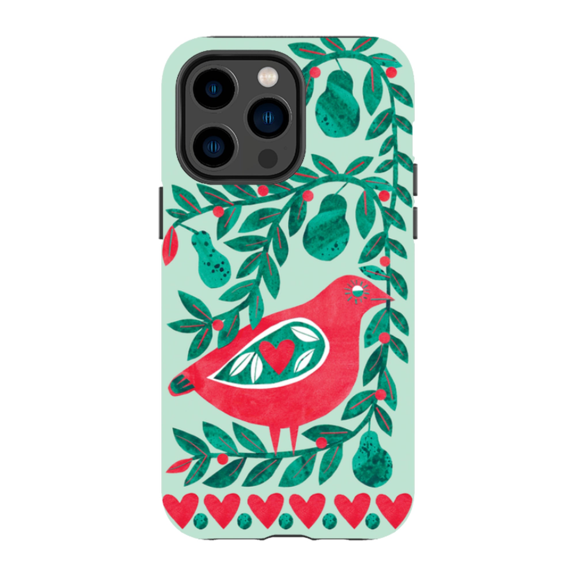 iPhone Tough Case - Partridge With Pears By Tracey English