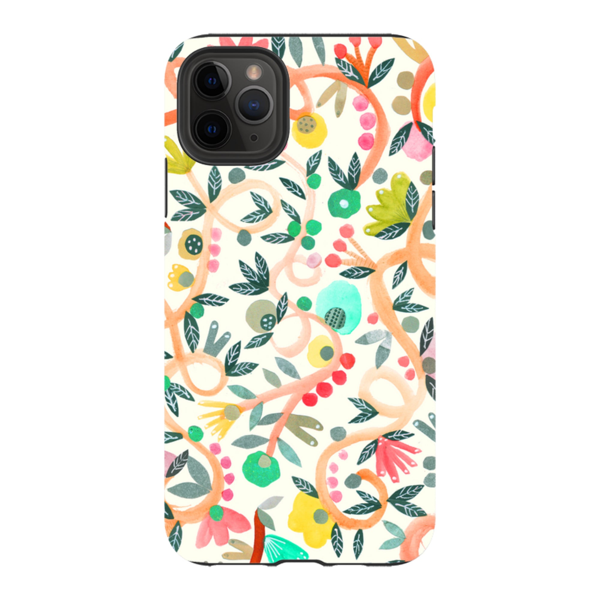 iPhone Tough Case - Floral By Gabriela Larios