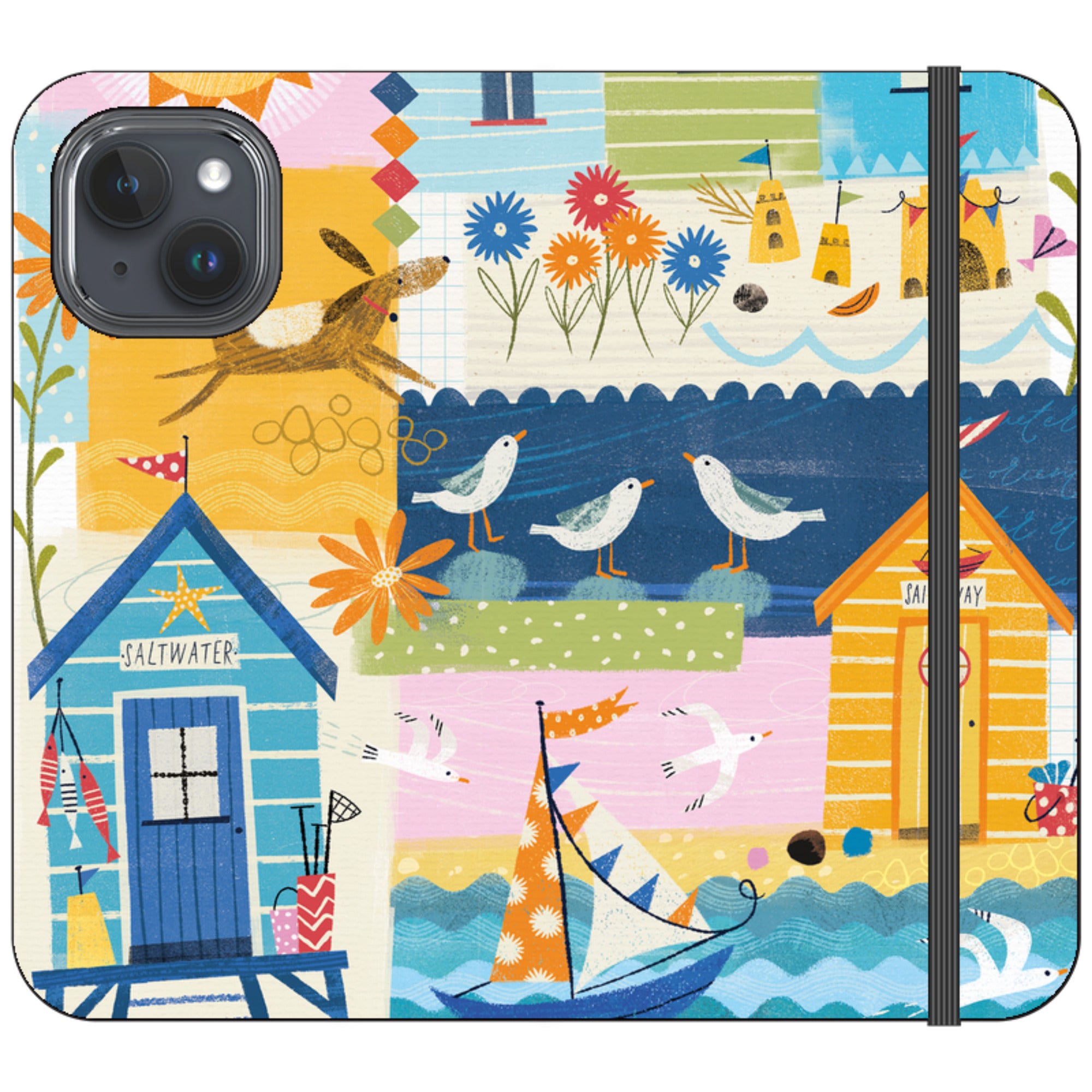 Sunny Days Wallet Case By Ali Brookes