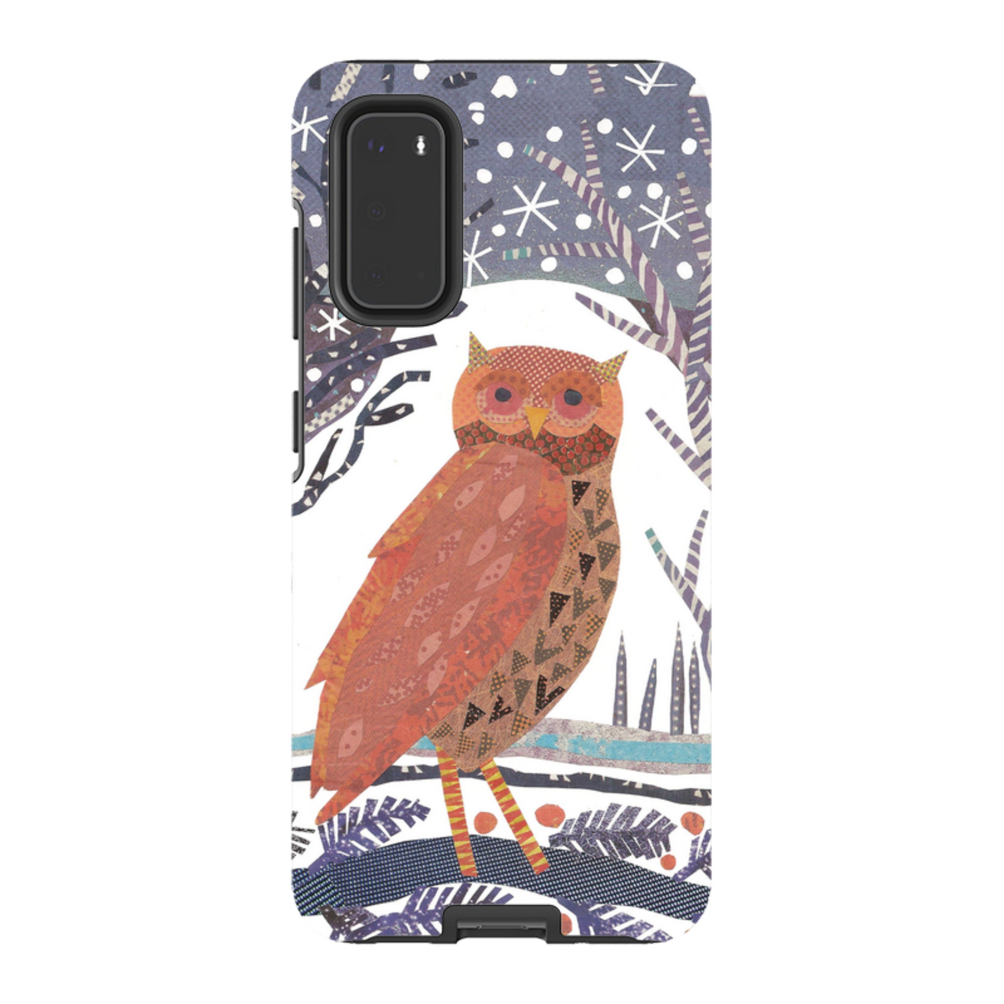 Samsung Tough Case - Winter Owl By Jane Robbins