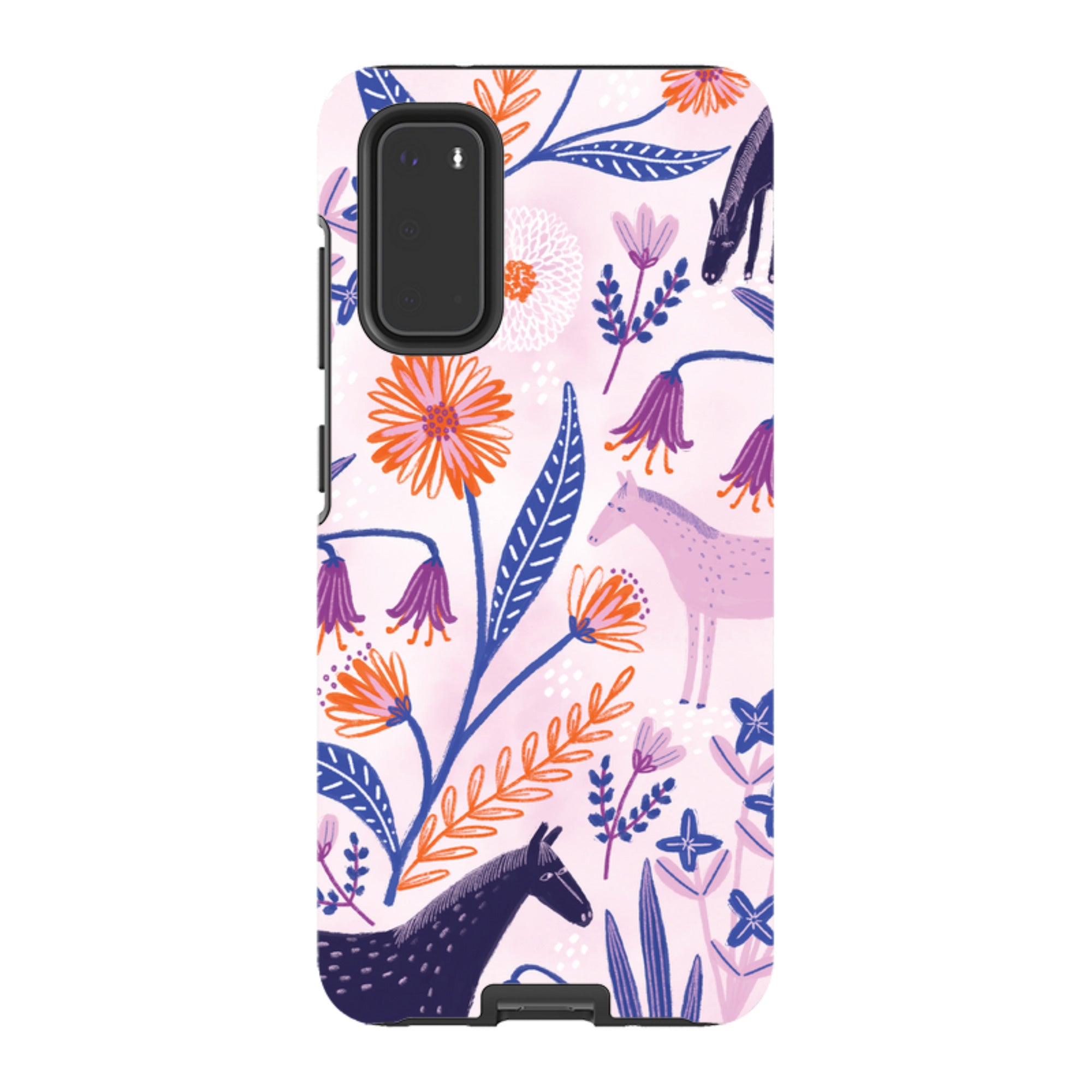 Samsung Tough Case - Wild Ponies Pink By Lee Foster Wilson