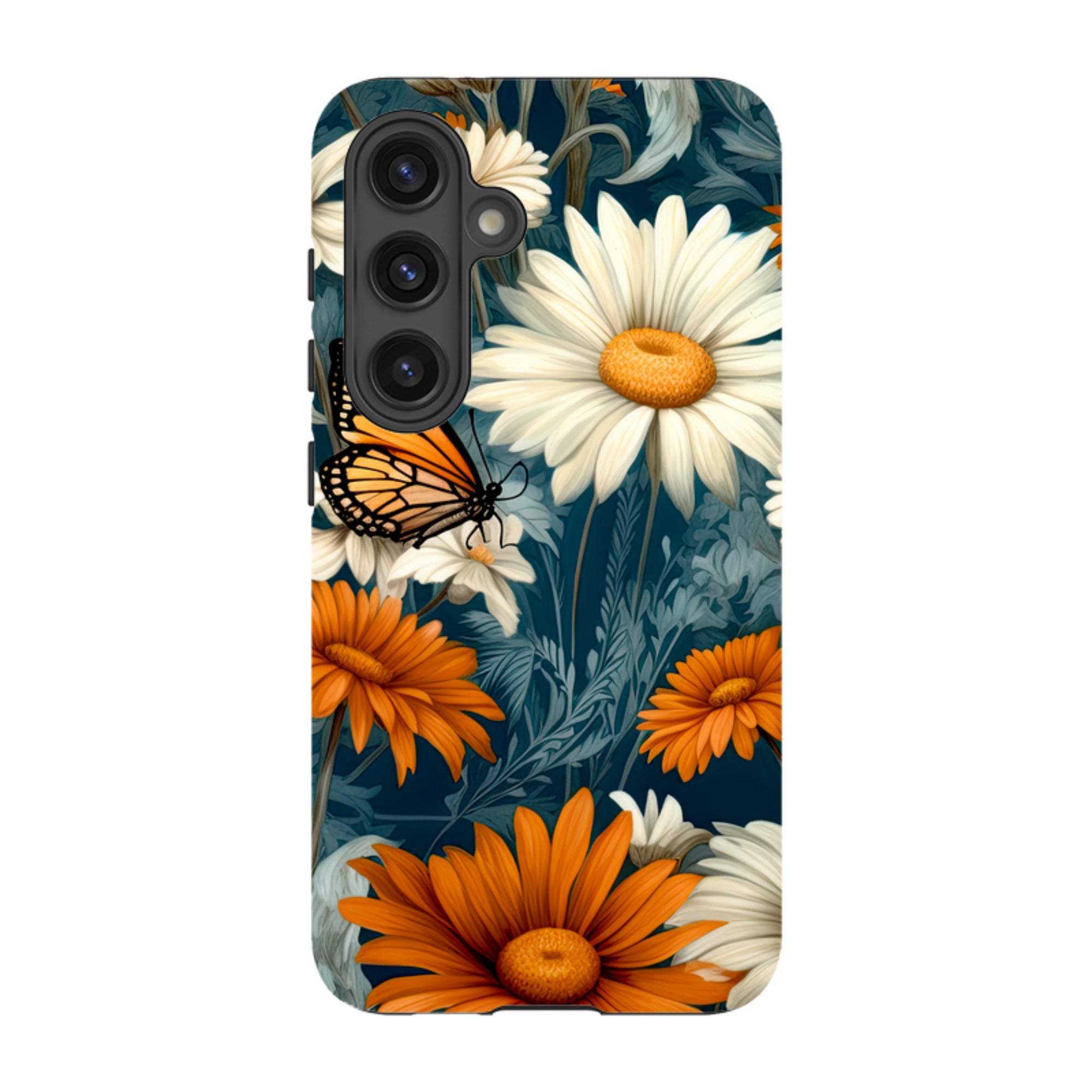 Samsung Tough Case - Butterfly Daisies