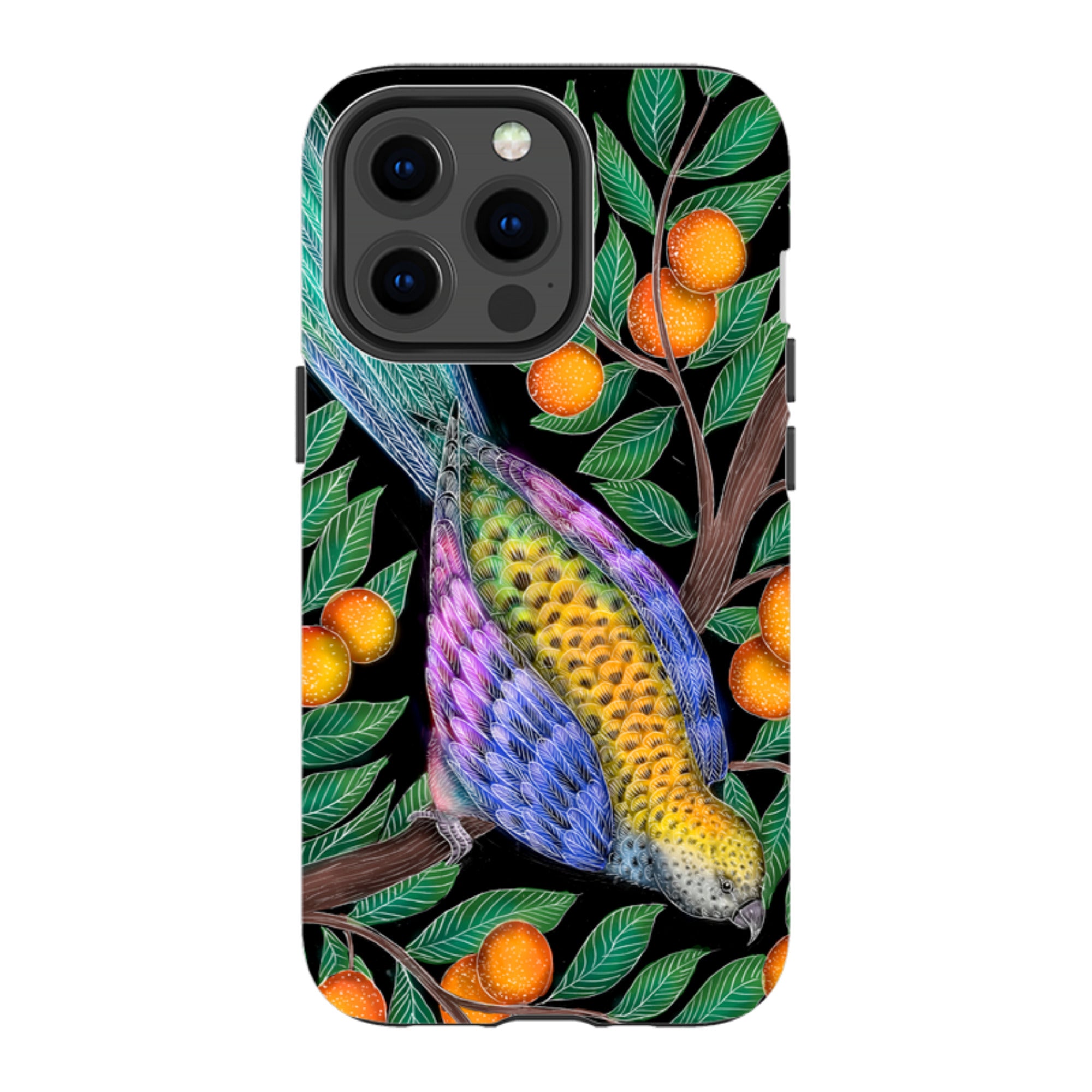 iPhone Tough Case - Parrot By Catherine Rowe