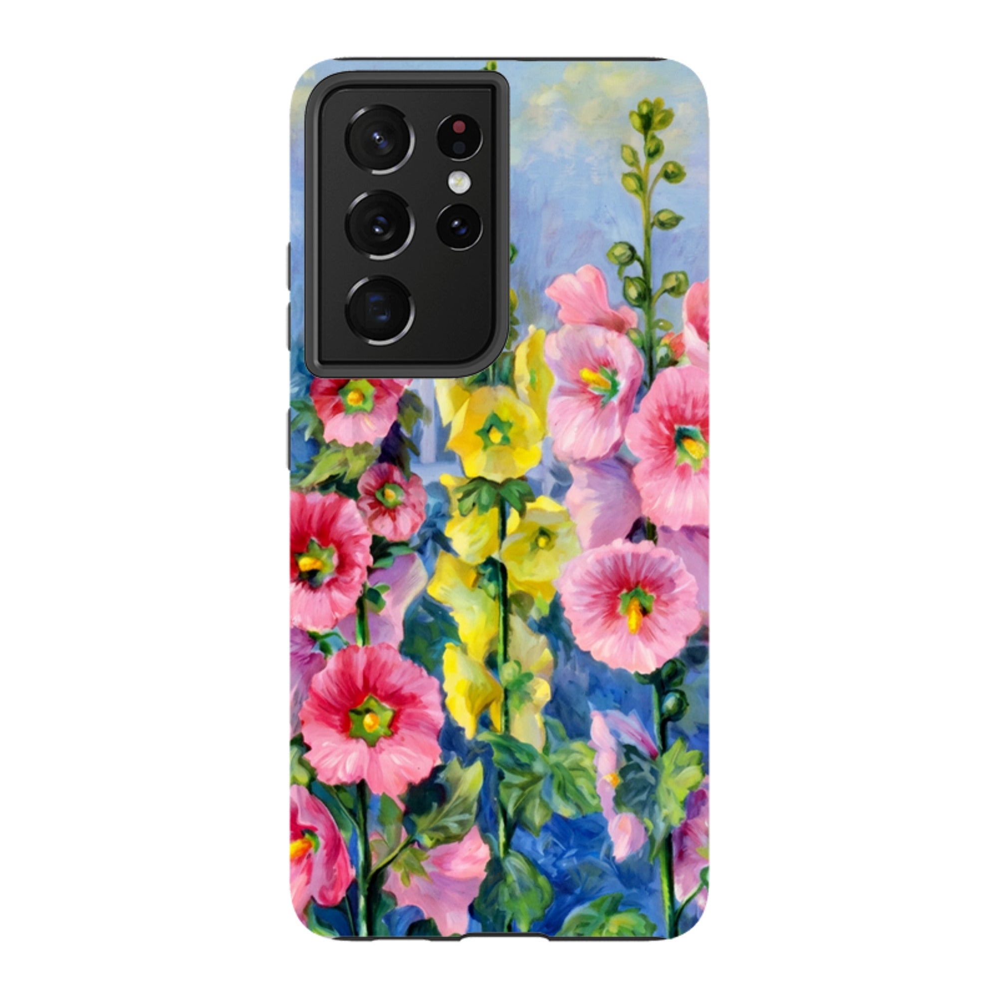 Samsung Tough Case - Hollyhock Garden