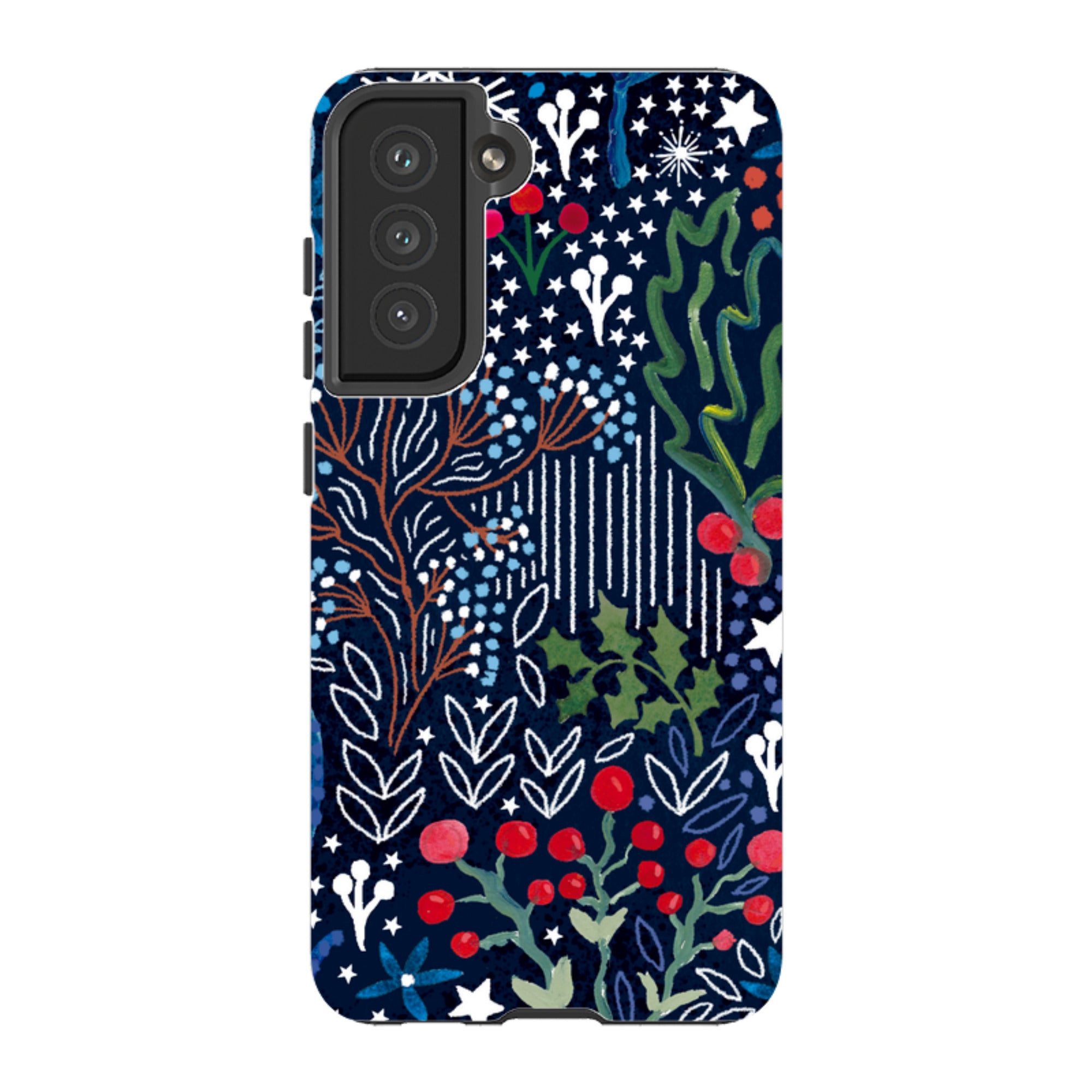 Samsung Tough Case - Winter Flowers II By Emma Frances Grant