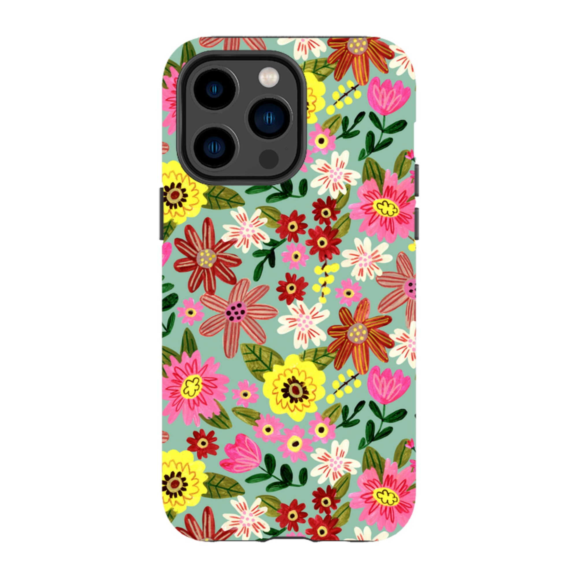 iPhone Tough Case - Spring Floral II By Caroline Bonne Muller