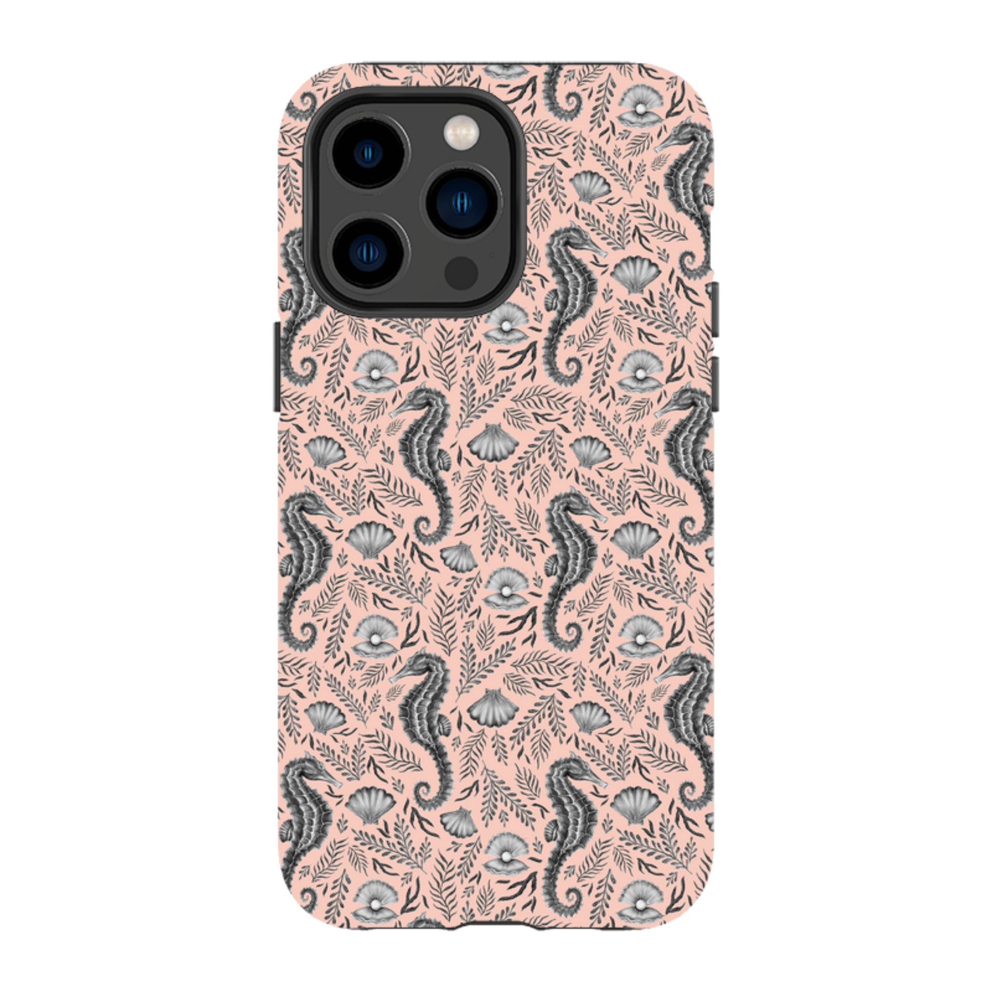 iPhone MagSafe Tough Case -  Seahorse Coral By Catherine Rowe
