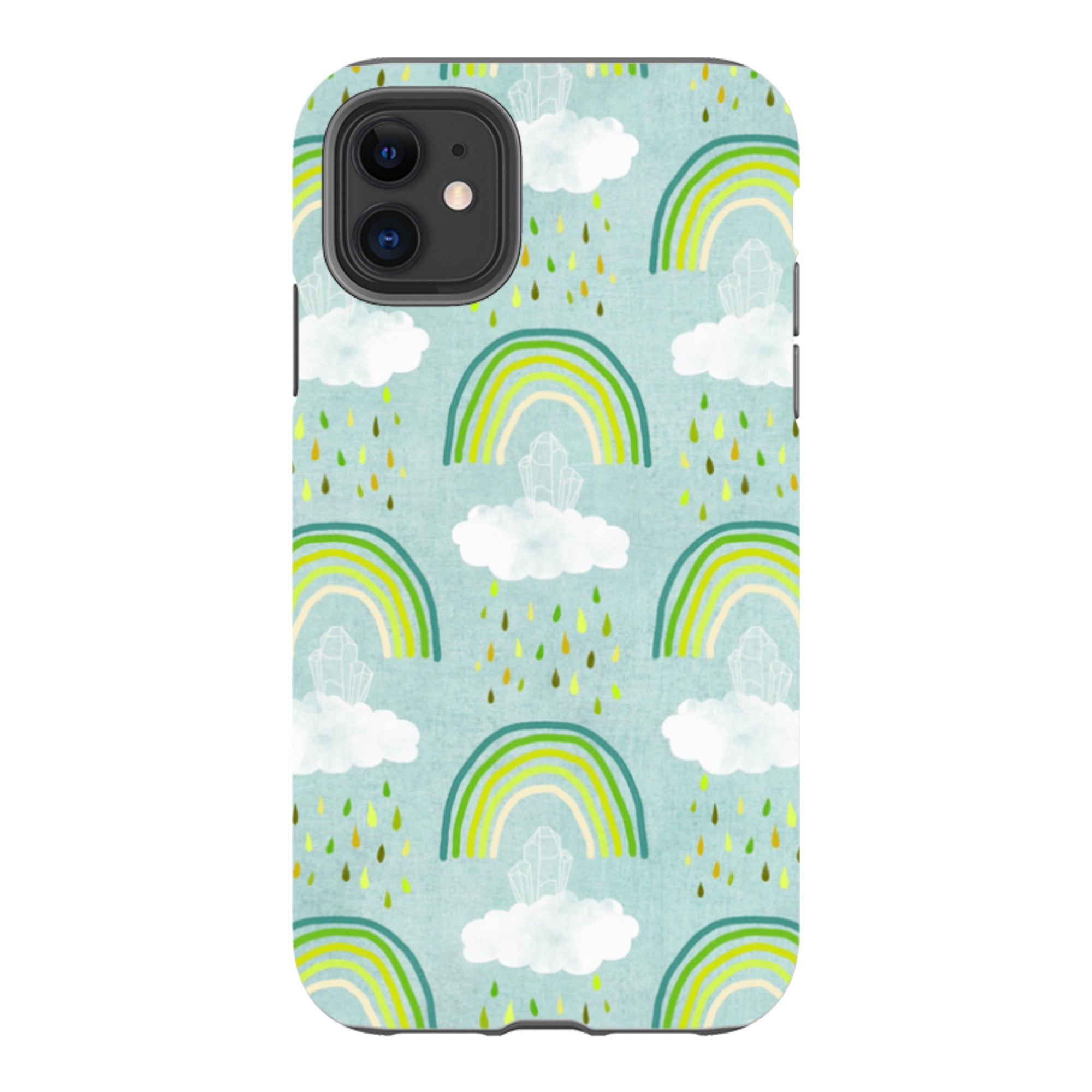 iPhone Tough Case - Rainbows And Crystals By Katherine Quinn