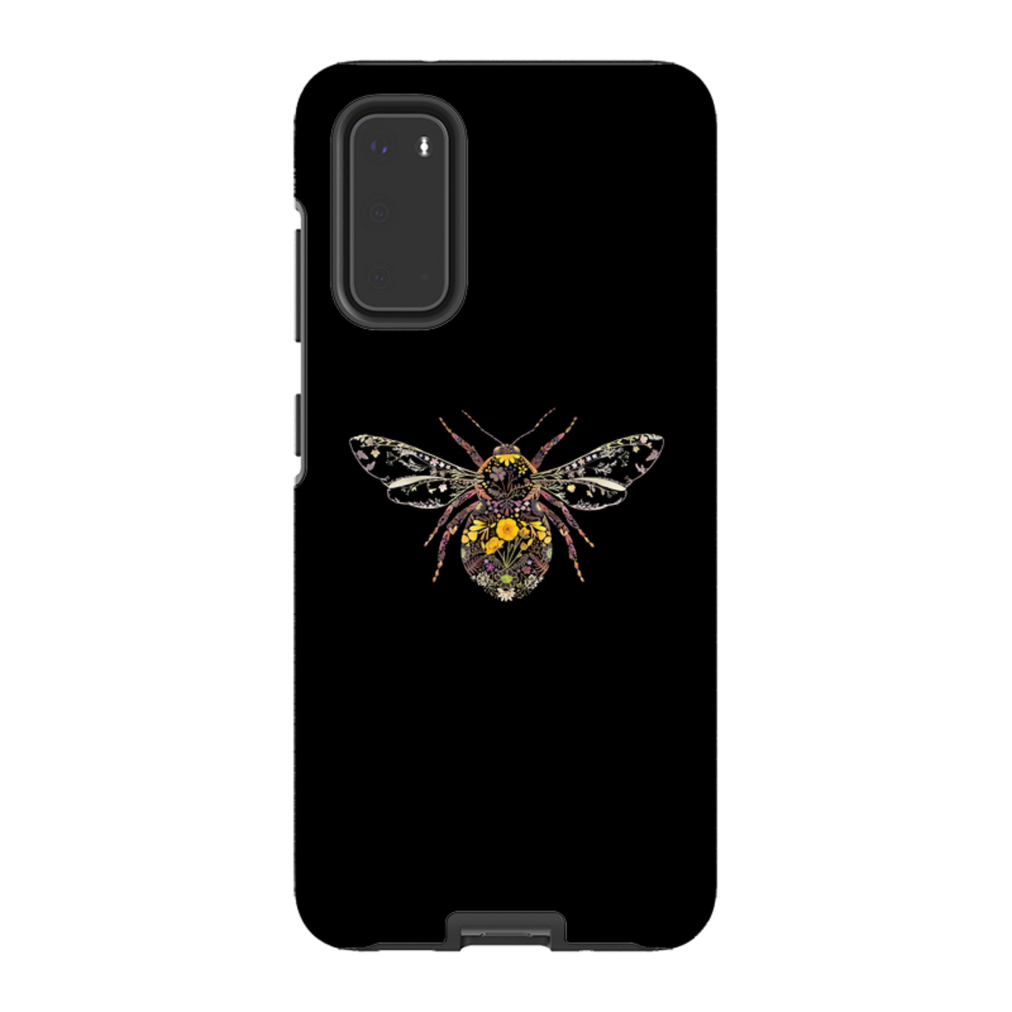 Samsung Tough  Case - Floral Bumble Bee By Helen Ahpornsiri