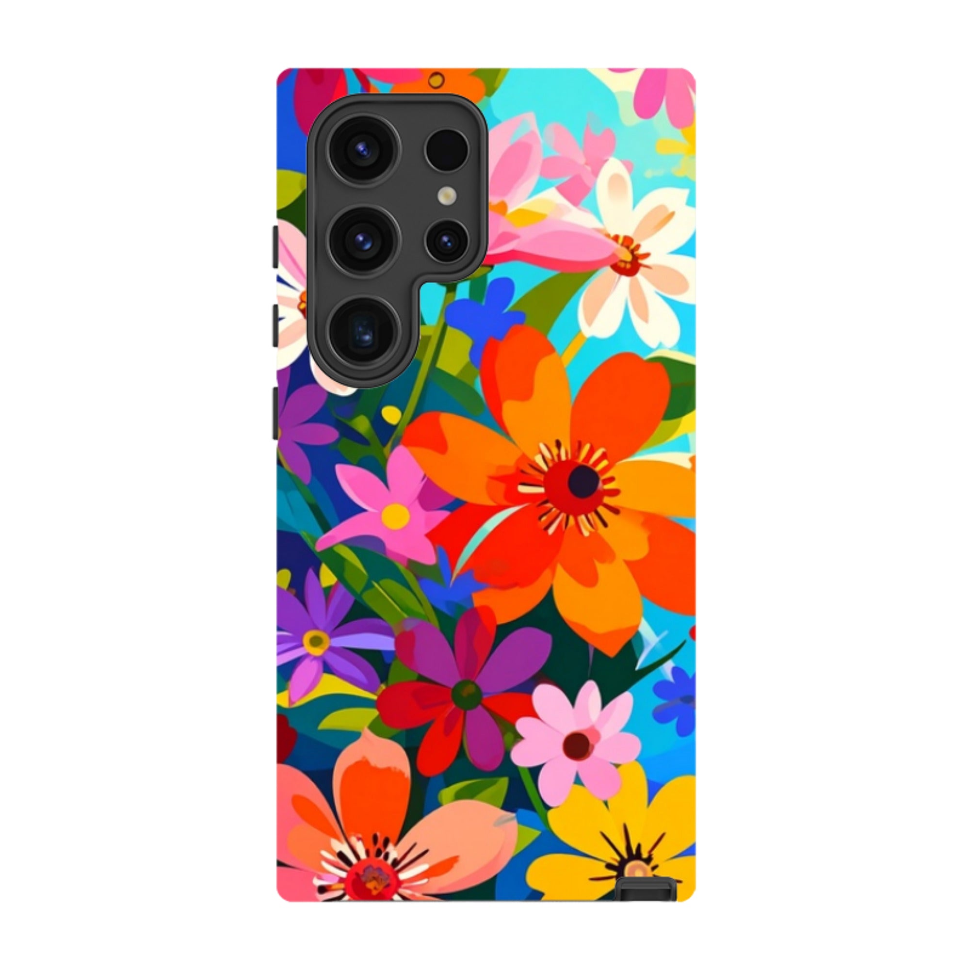 Samsung Tough Case - Rainbow Floral