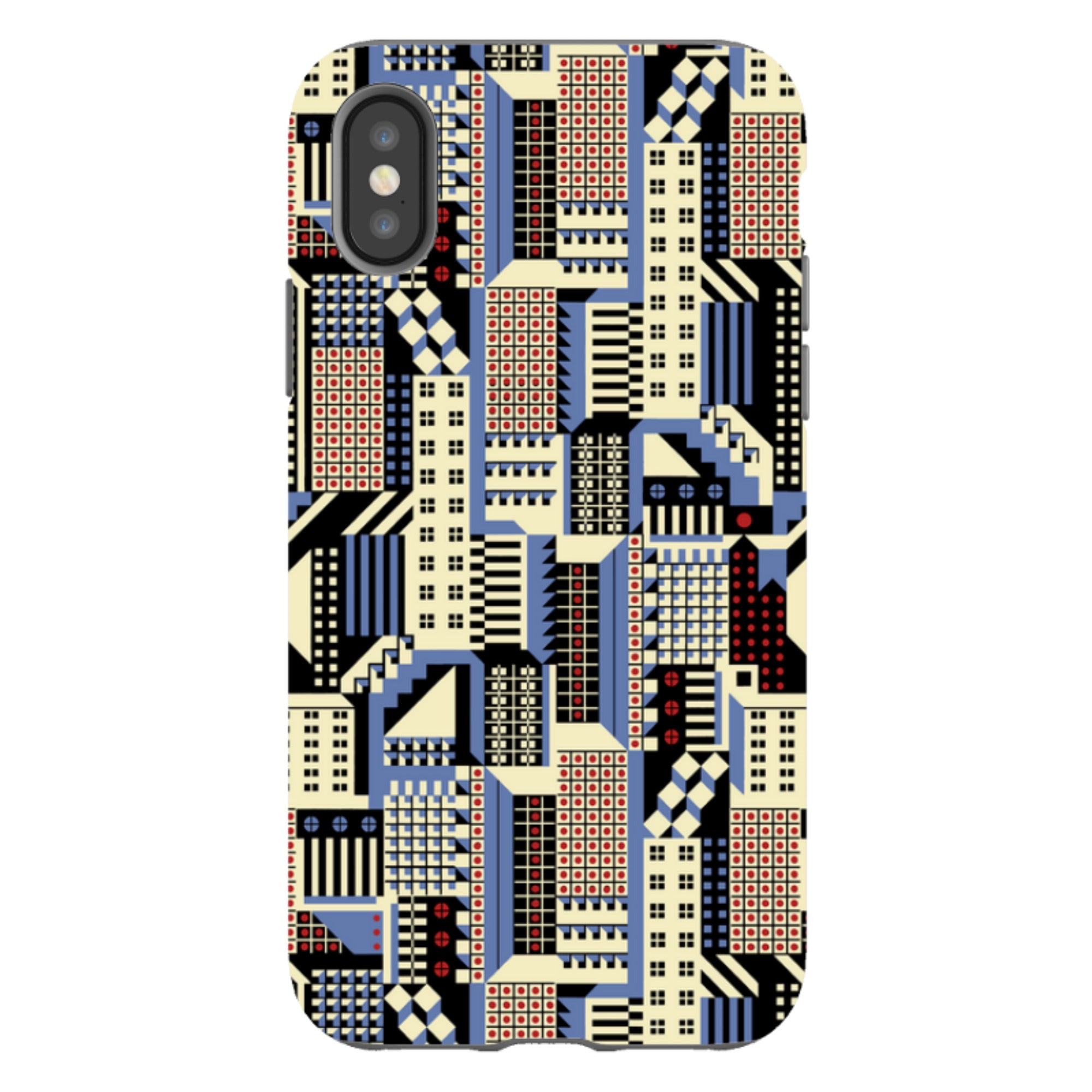 iPhone Tough Case - Cityscape By Cressida Bell