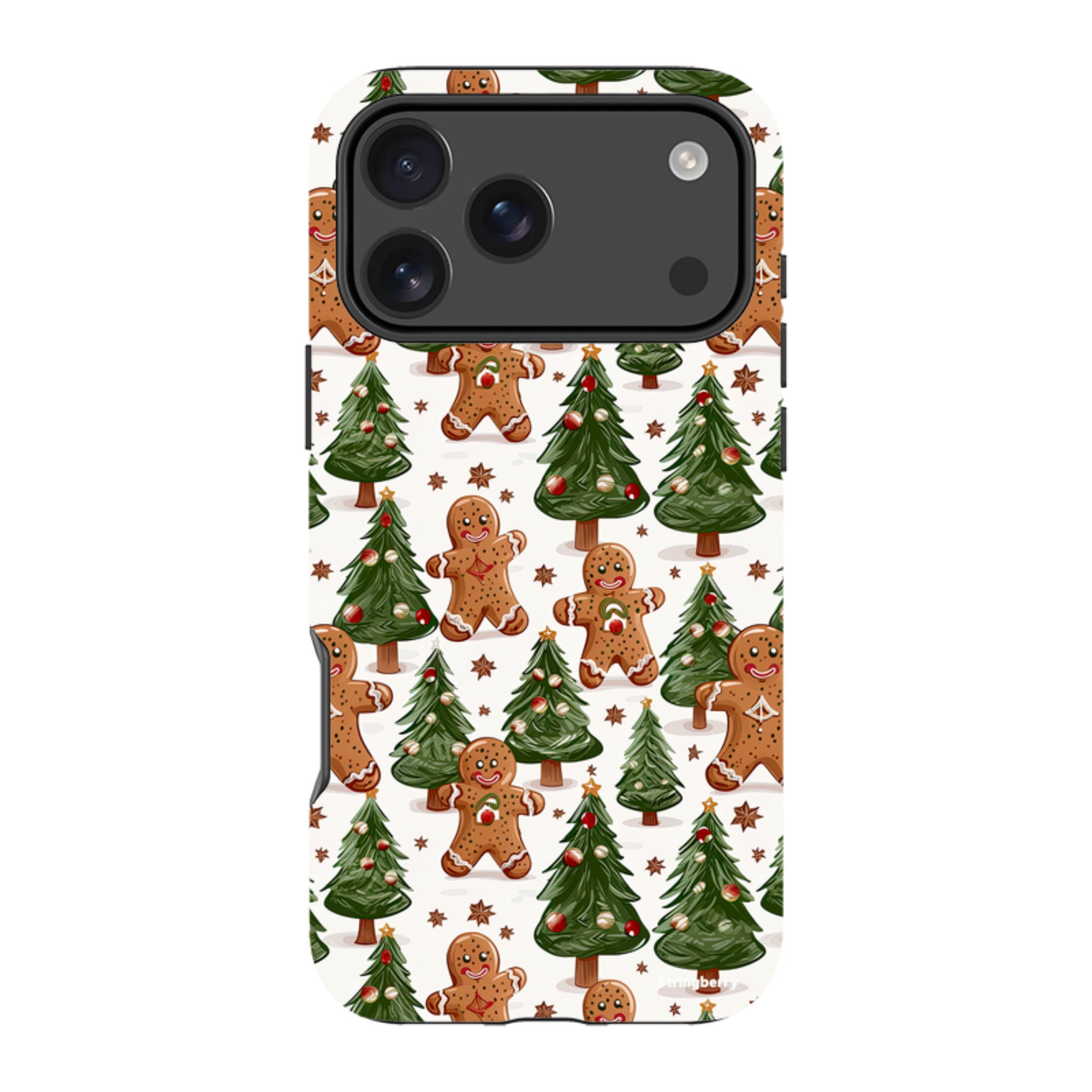 iPhone Tough Case - Ginger Bread Xmas III