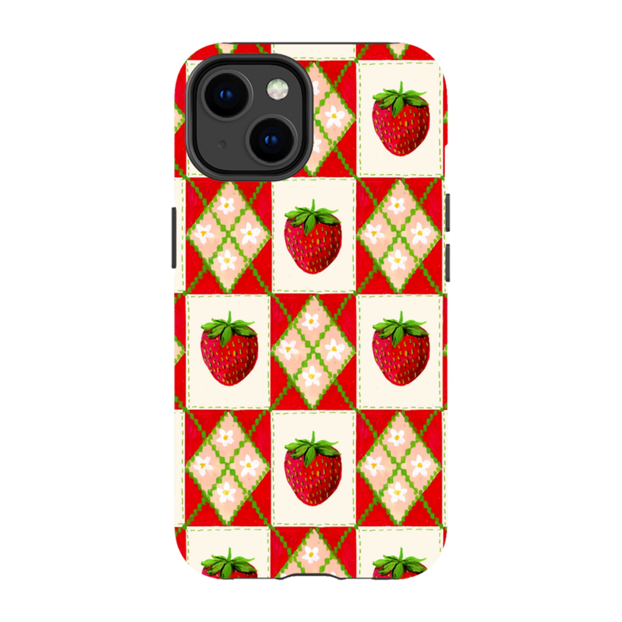 iPhone Case - Strawberries II By Abby Jacobs