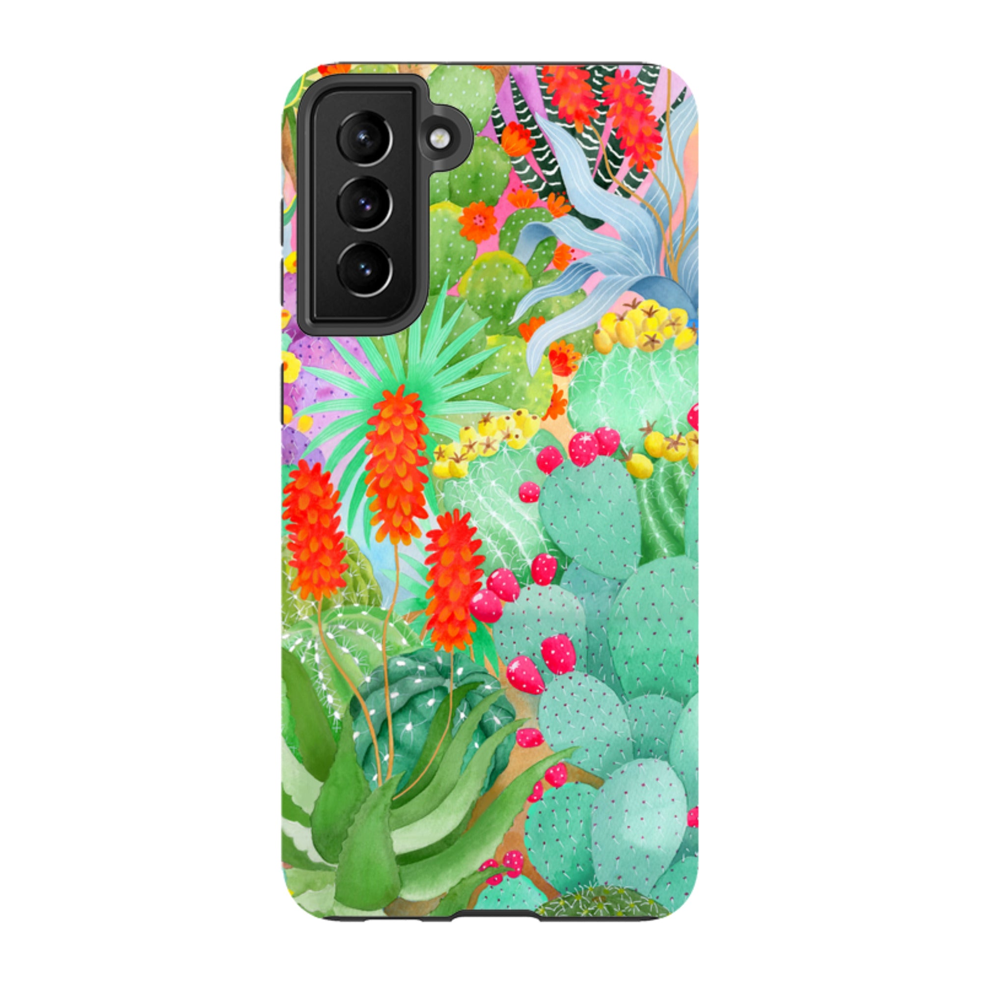 Samsung Tough Case - Cactus By Bex Parkin