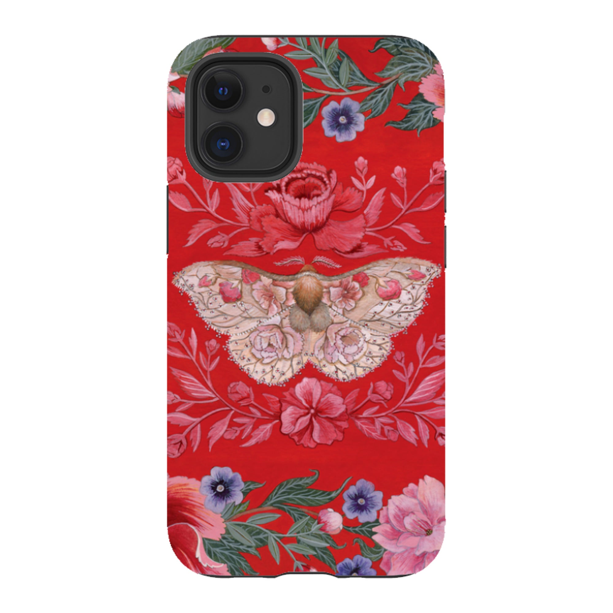 iPhone Tough Case - Blossom Moth By Maria Matos