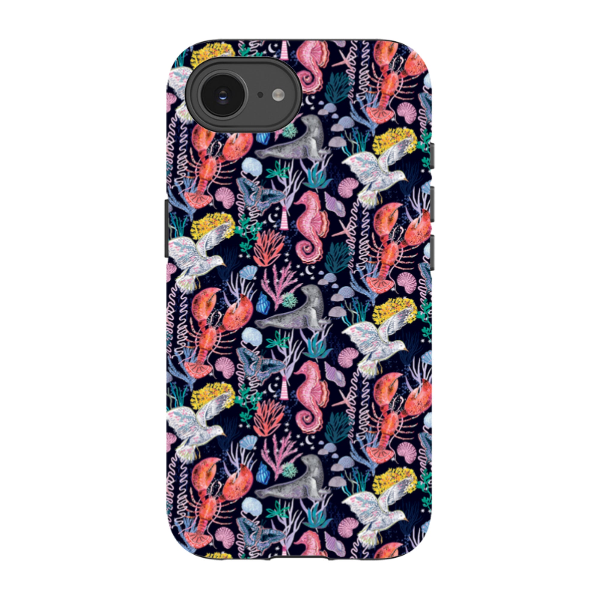 iPhone Case - Coastline Pattern-A By Emma Frances Grant
