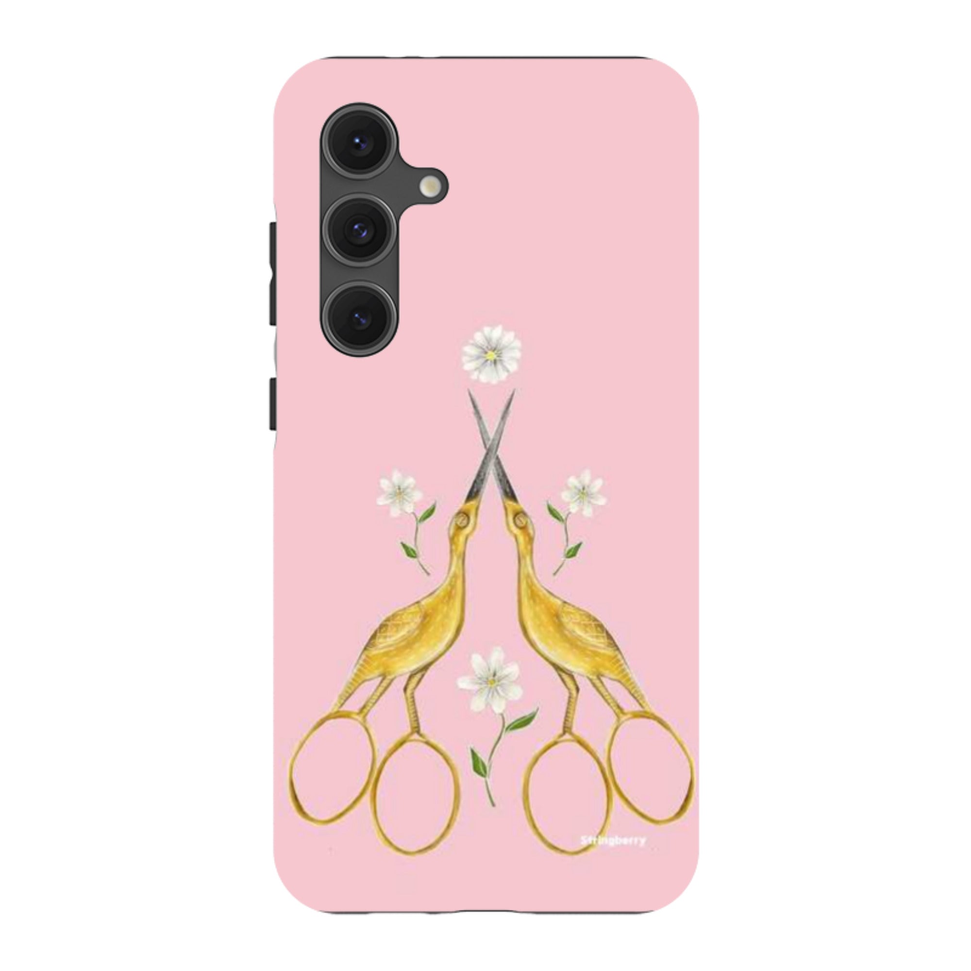 Samsung Tough Case - Heron Scissors By Catherine Rowe