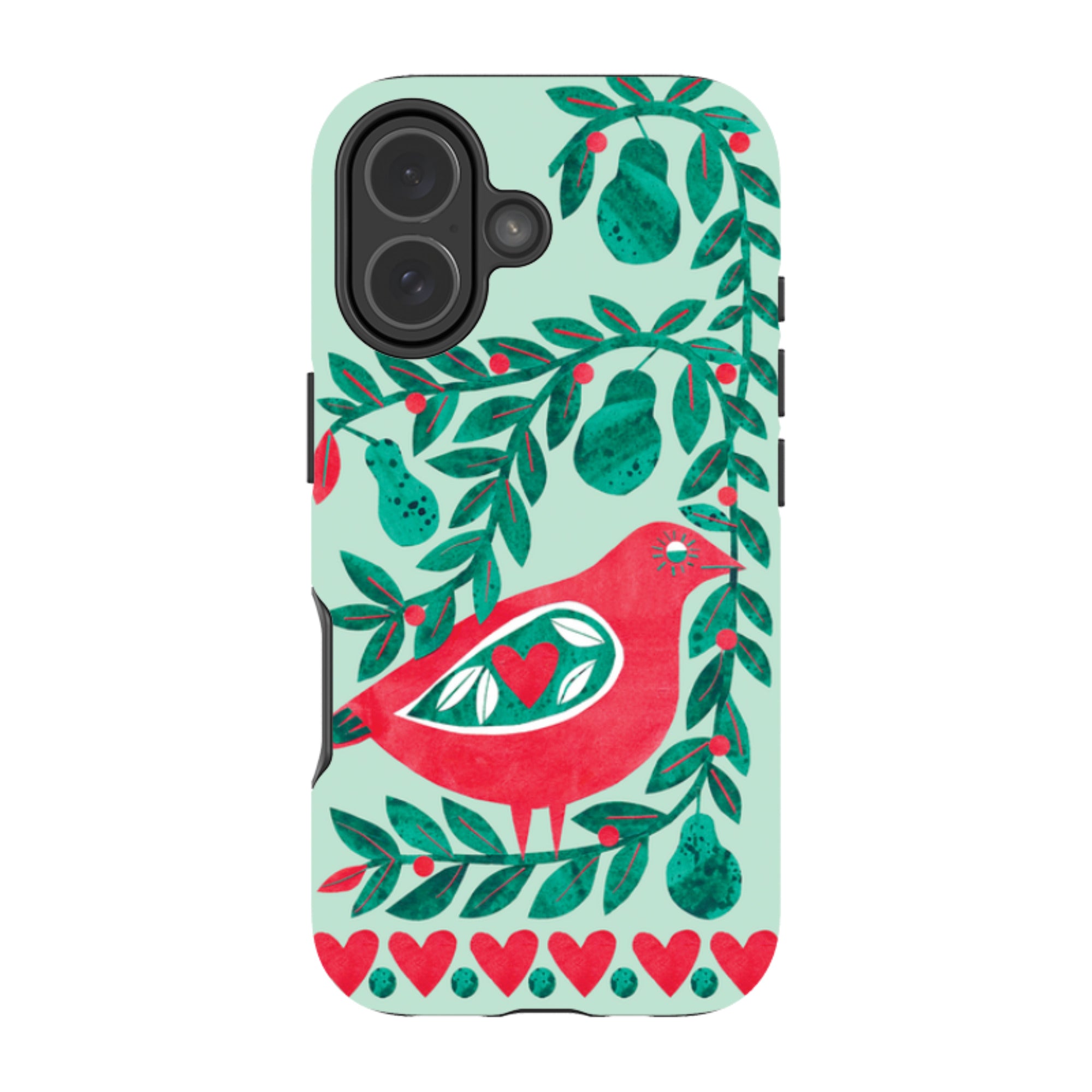 iPhone Tough Case - Partridge With Pears By Tracey English